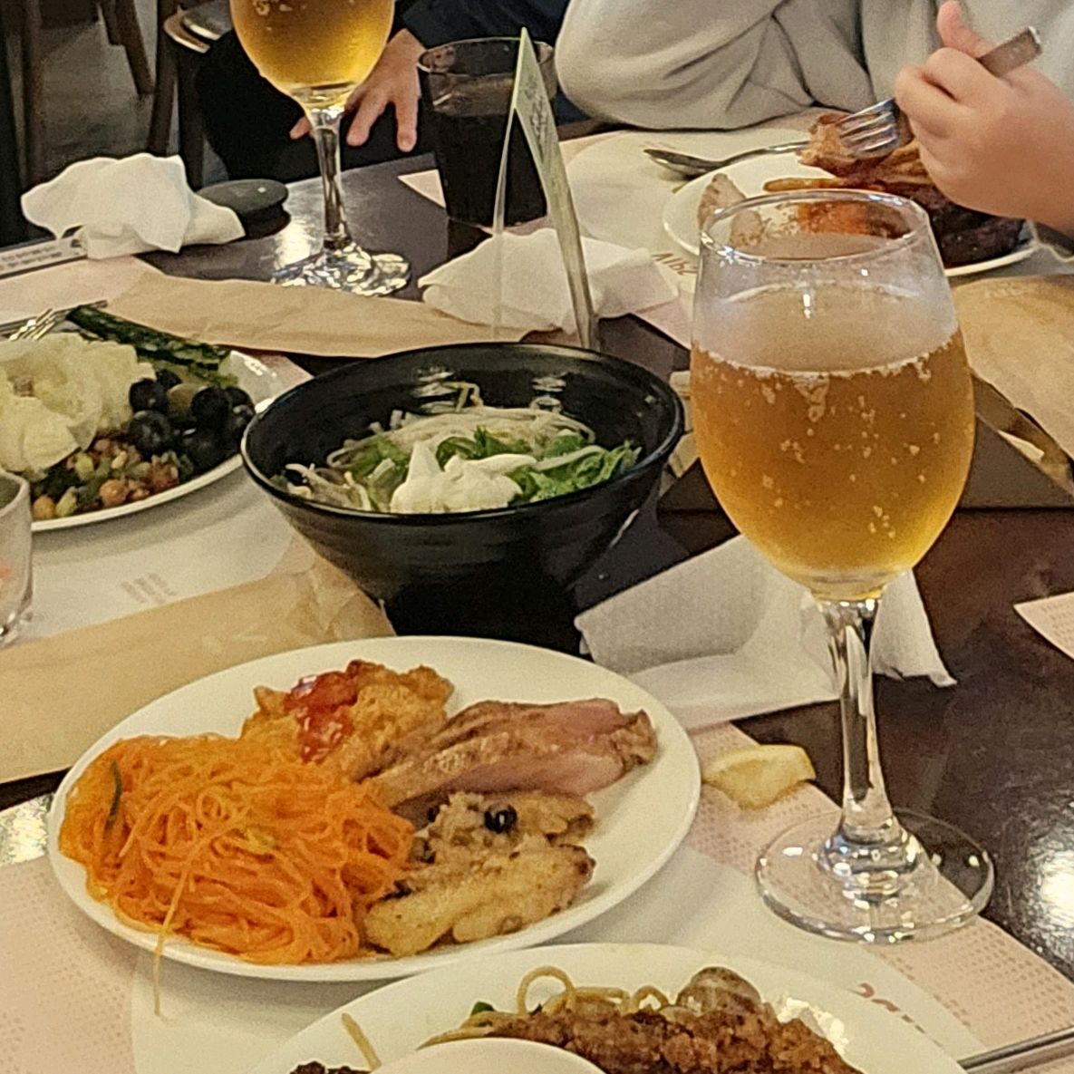 남편 생일인데 아이들이 빕스 가고싶어해서 다녀왔어요. - 어린이대공원역 맛집 빕스 어린이대공원점