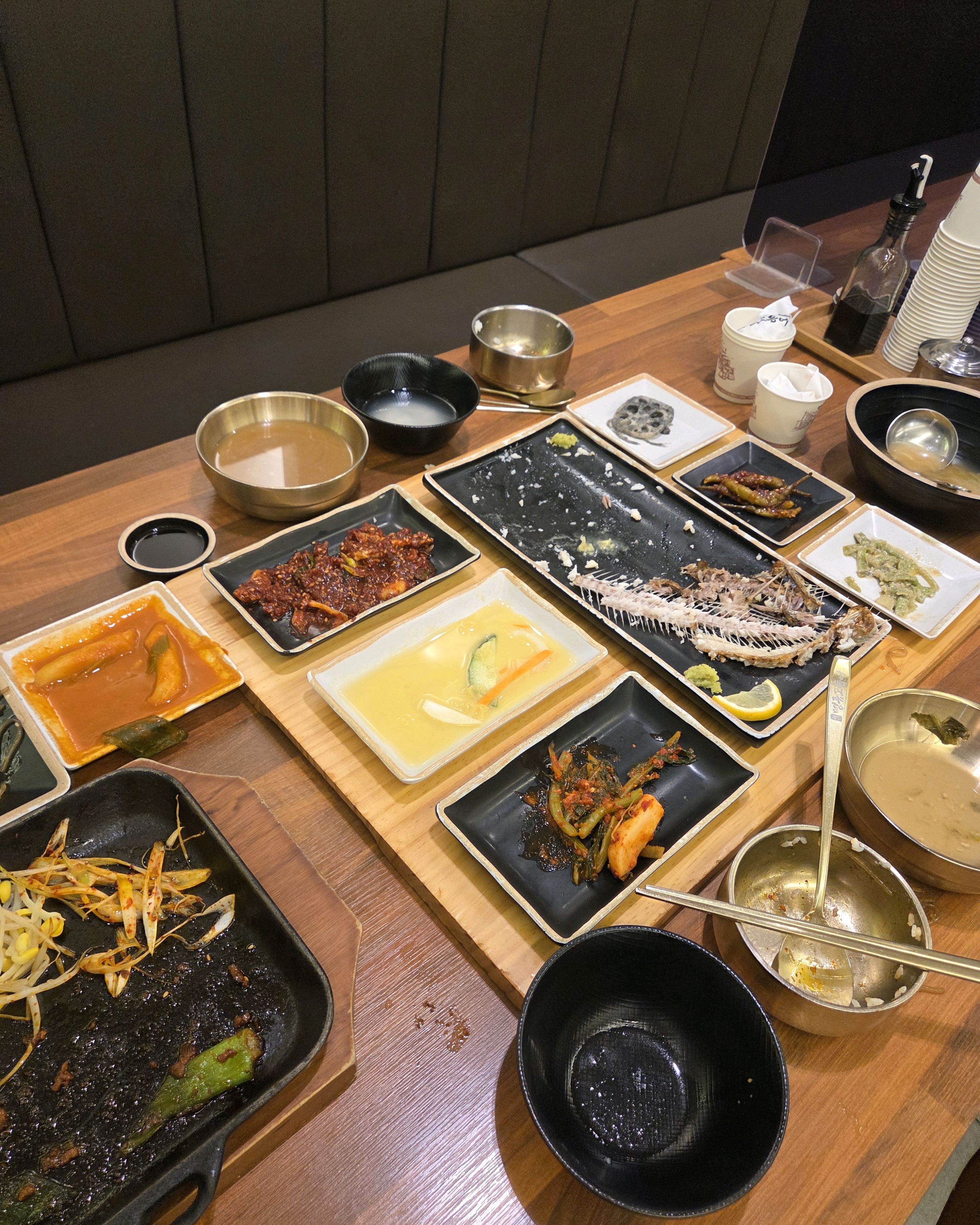넘 맛있어서 다 먹고 사진 인증...ㅎㅎㅎ - 인천 맛집 명품 화덕 고등어 본점