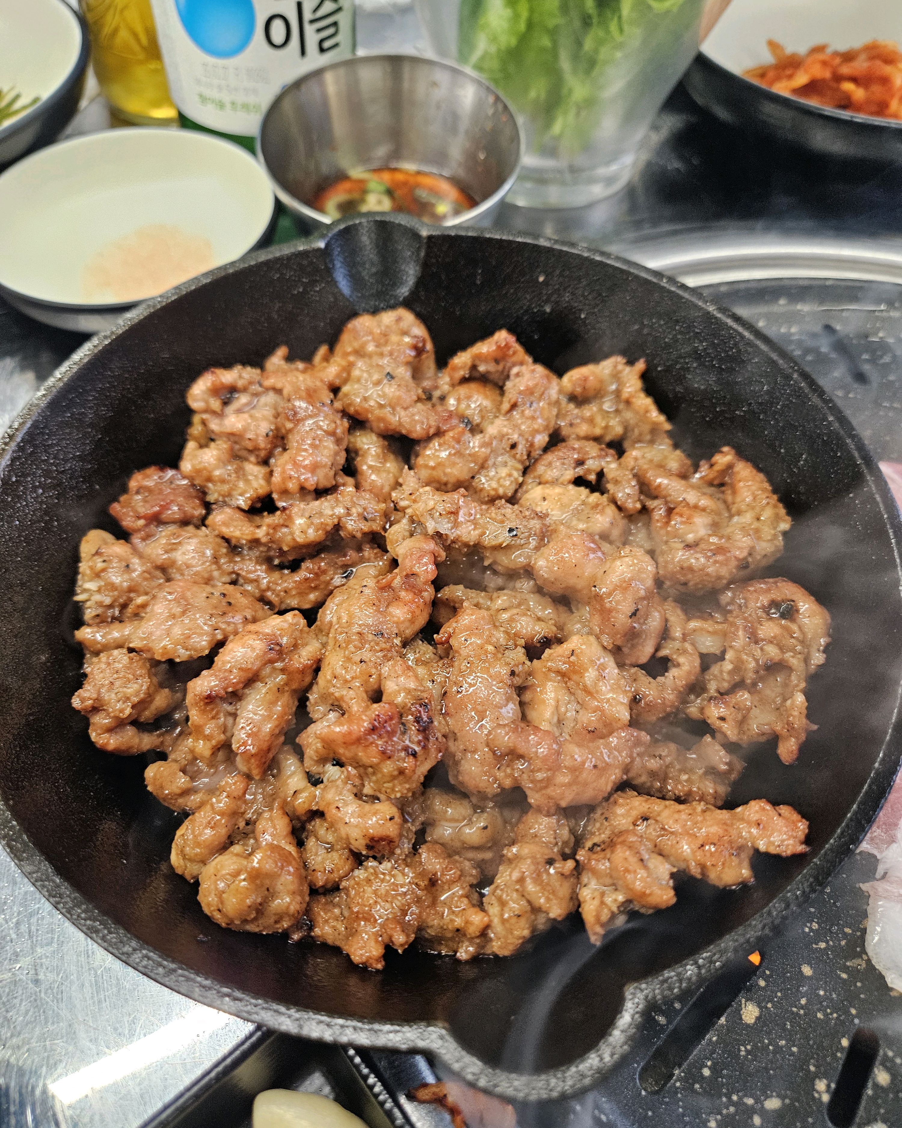 여기보세요~! 여기!! - 대전 맛집 만나숯불구이 중리동본점