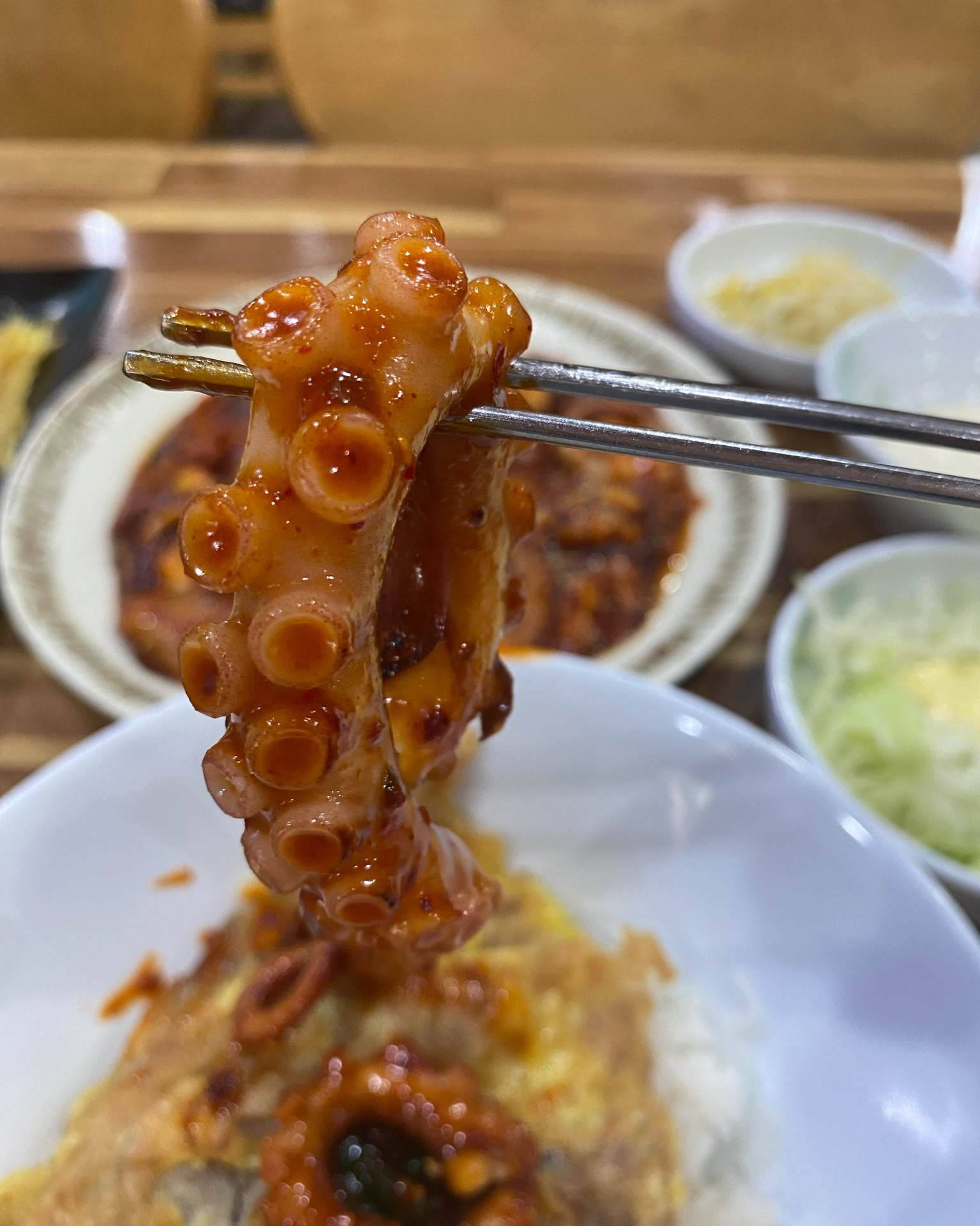 오늘 처음 가봤는데 정말 너무 너무 맛있었어요 또 가고 싶어요 그리고 정말 친절하셨어요 - 대전 맛집 착한낙지 홍도점