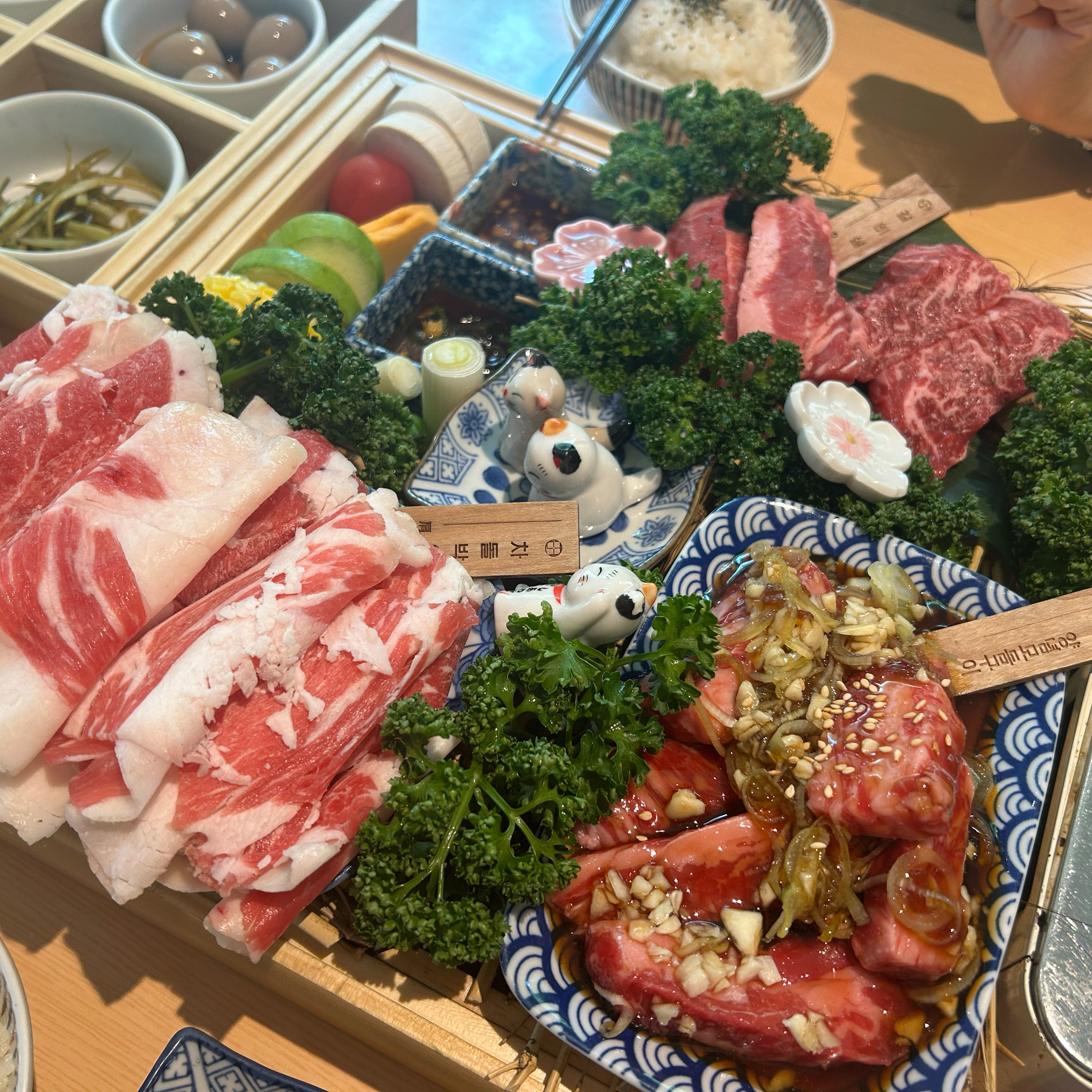 언니들이랑 맛점하러왔어요 - 대구 맛집 칠복료칸 들안길점