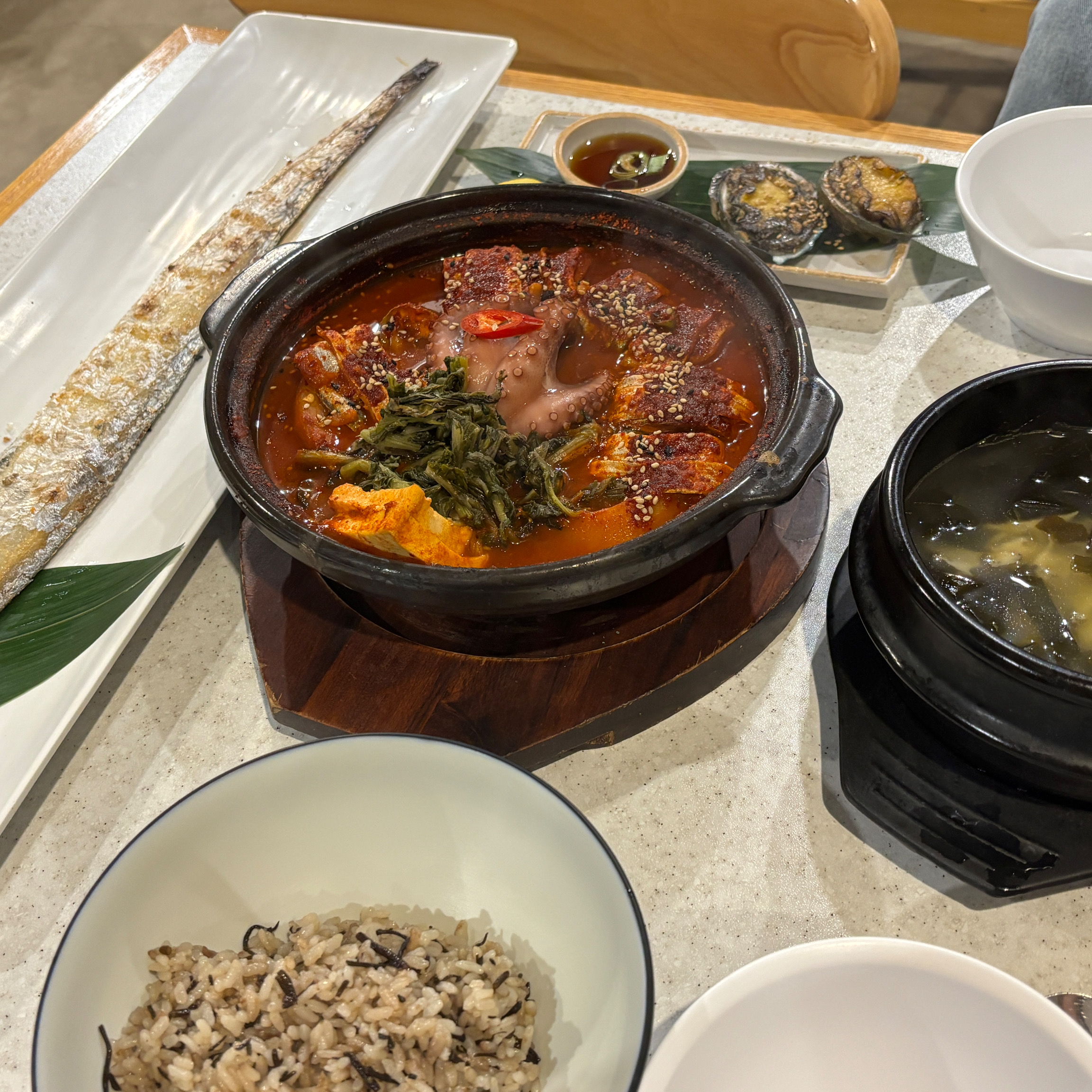 뷰맛집 갈치맛집 촤고입니다~~~~^^* 추천이요!! - 제주 맛집 갈치바다 애월점