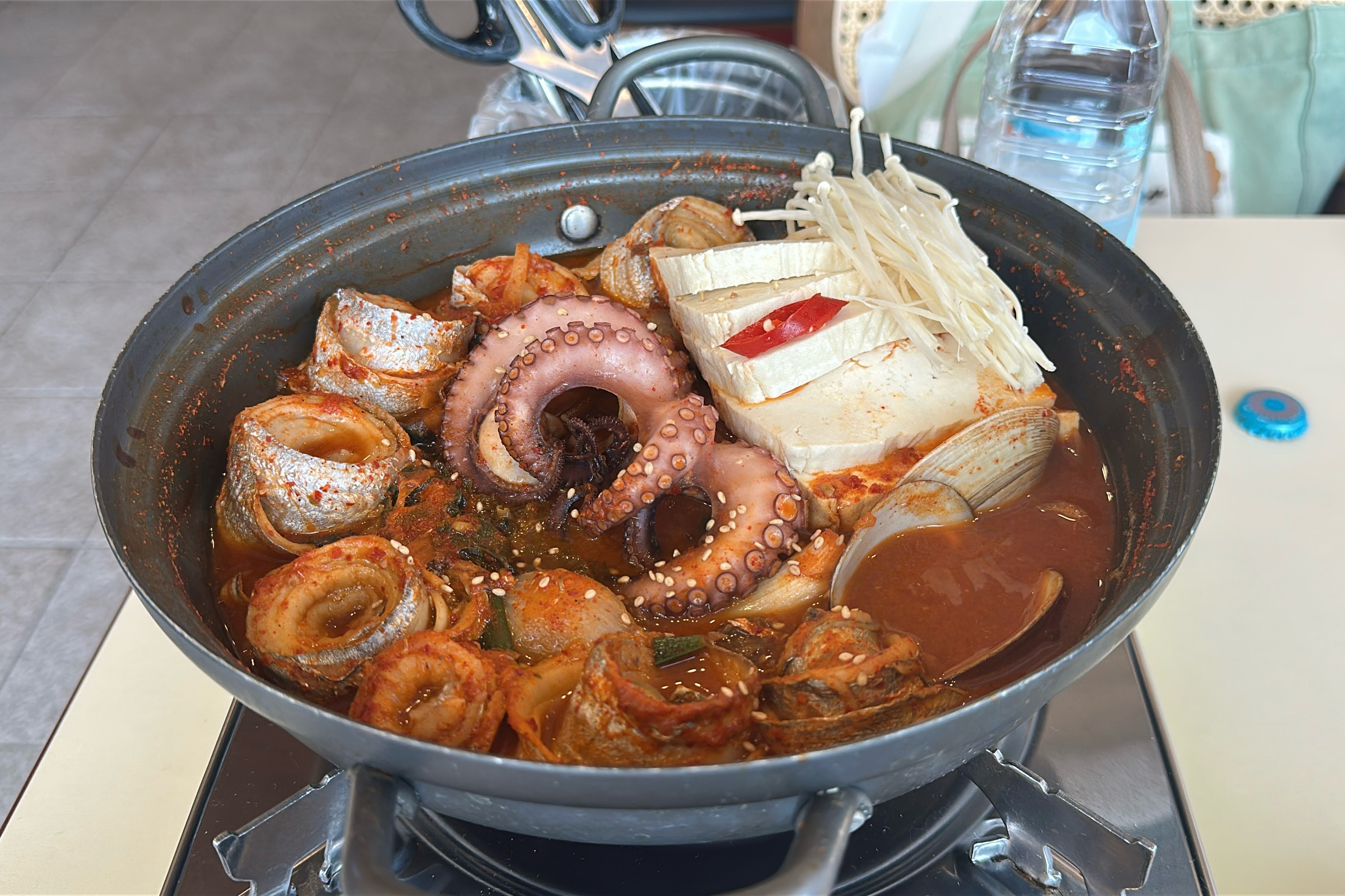 아주 배부르게 잘 먹었어요! - 제주 맛집 정민이네갈치 월정리본점