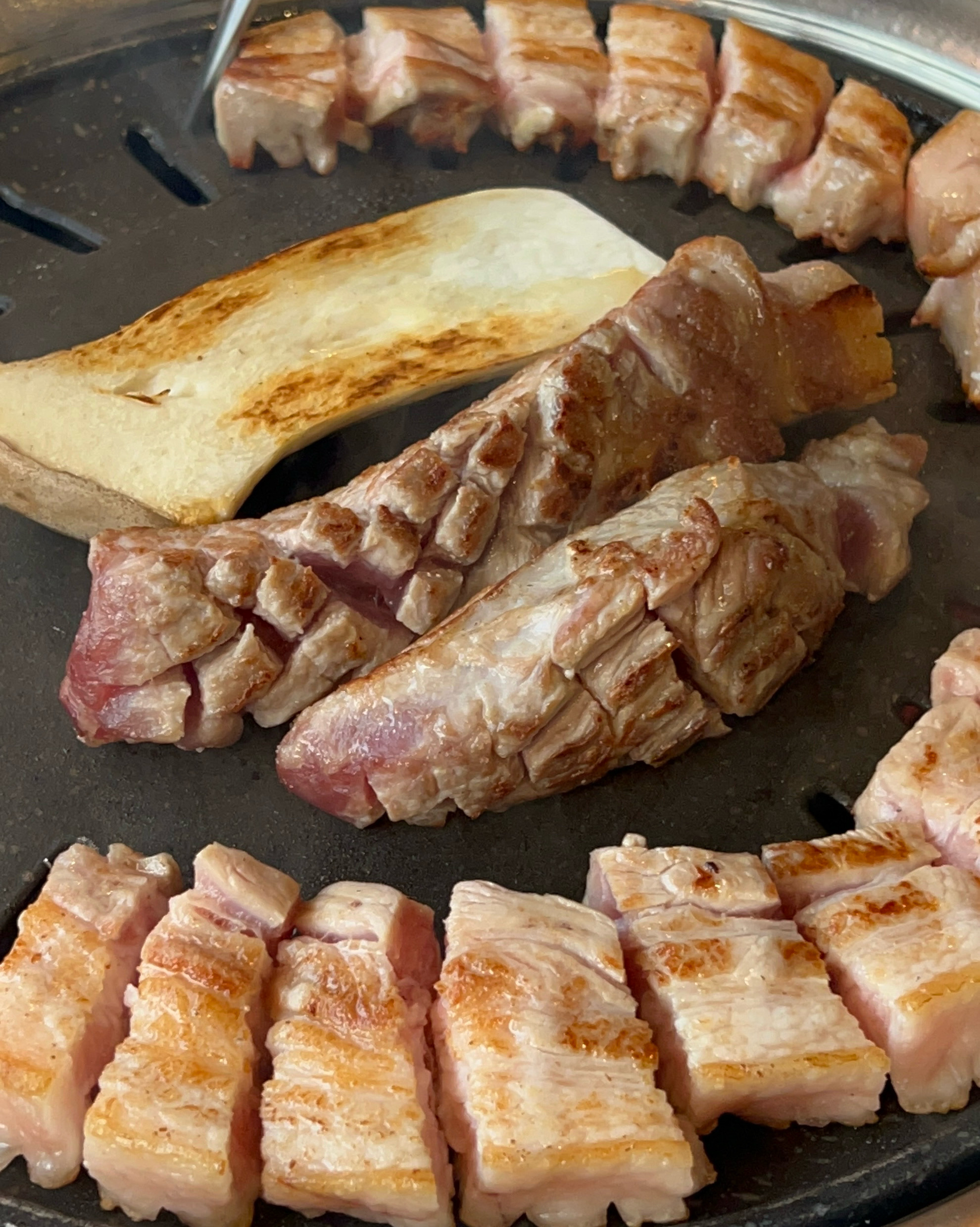 삼겹살 너무 맛있어요! 아기와 같이 갔는데 아기간장밥 - 대전 맛집 육풍 대전봉명점