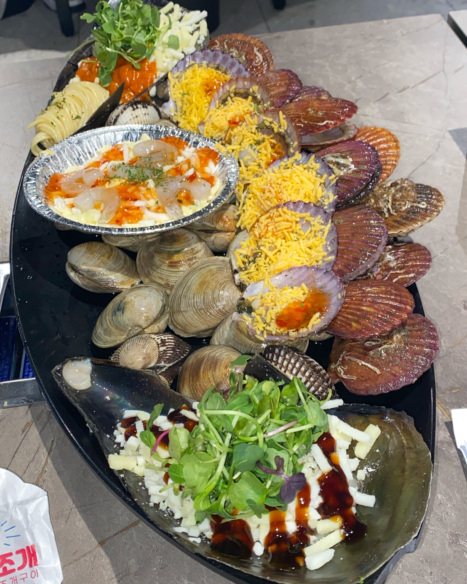 뷰도 좋고 맛있네요:) - 인천 맛집 청춘조개 을왕리본점