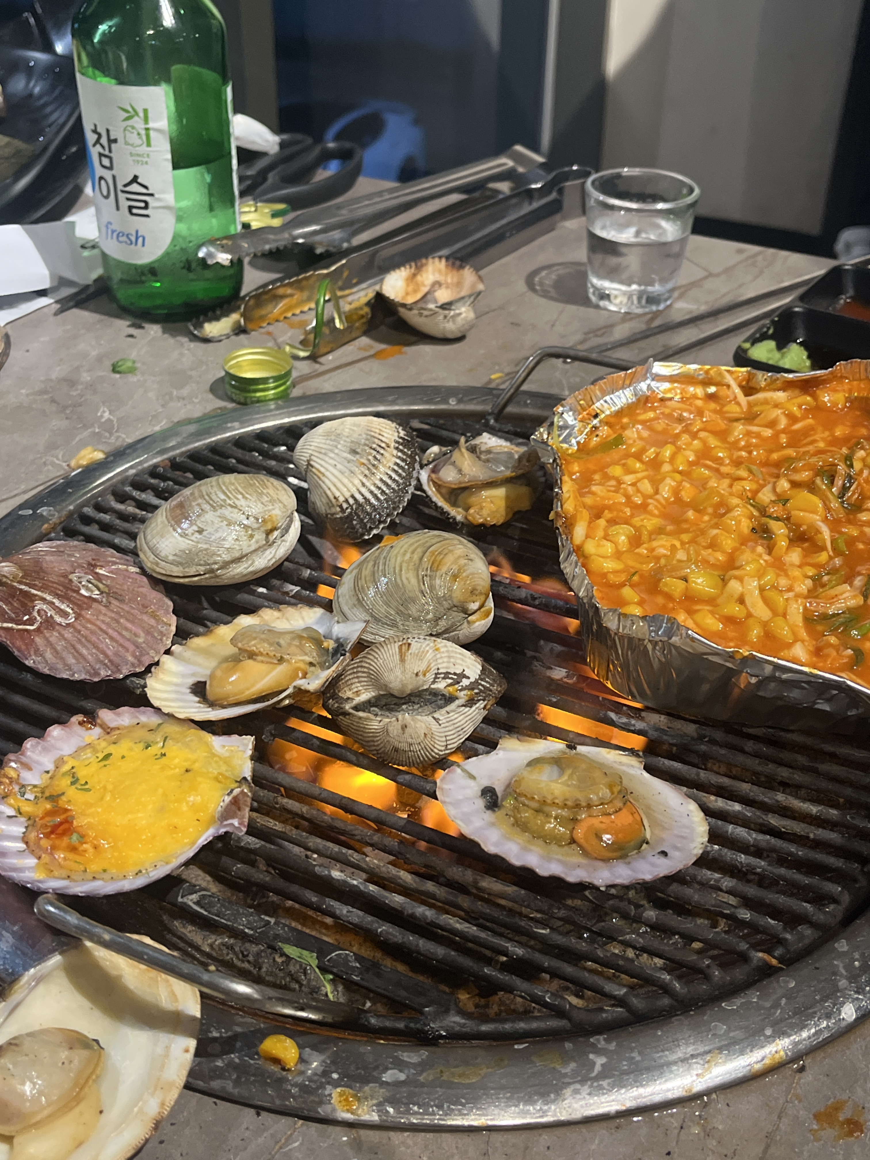 넘넘 마싯구요 조개퀄이 넘 조아요 해먹을수있는 레시피가 다양해서 물리지않게 먹을수있아용 - 인천 맛집 청춘조개 을왕리본점