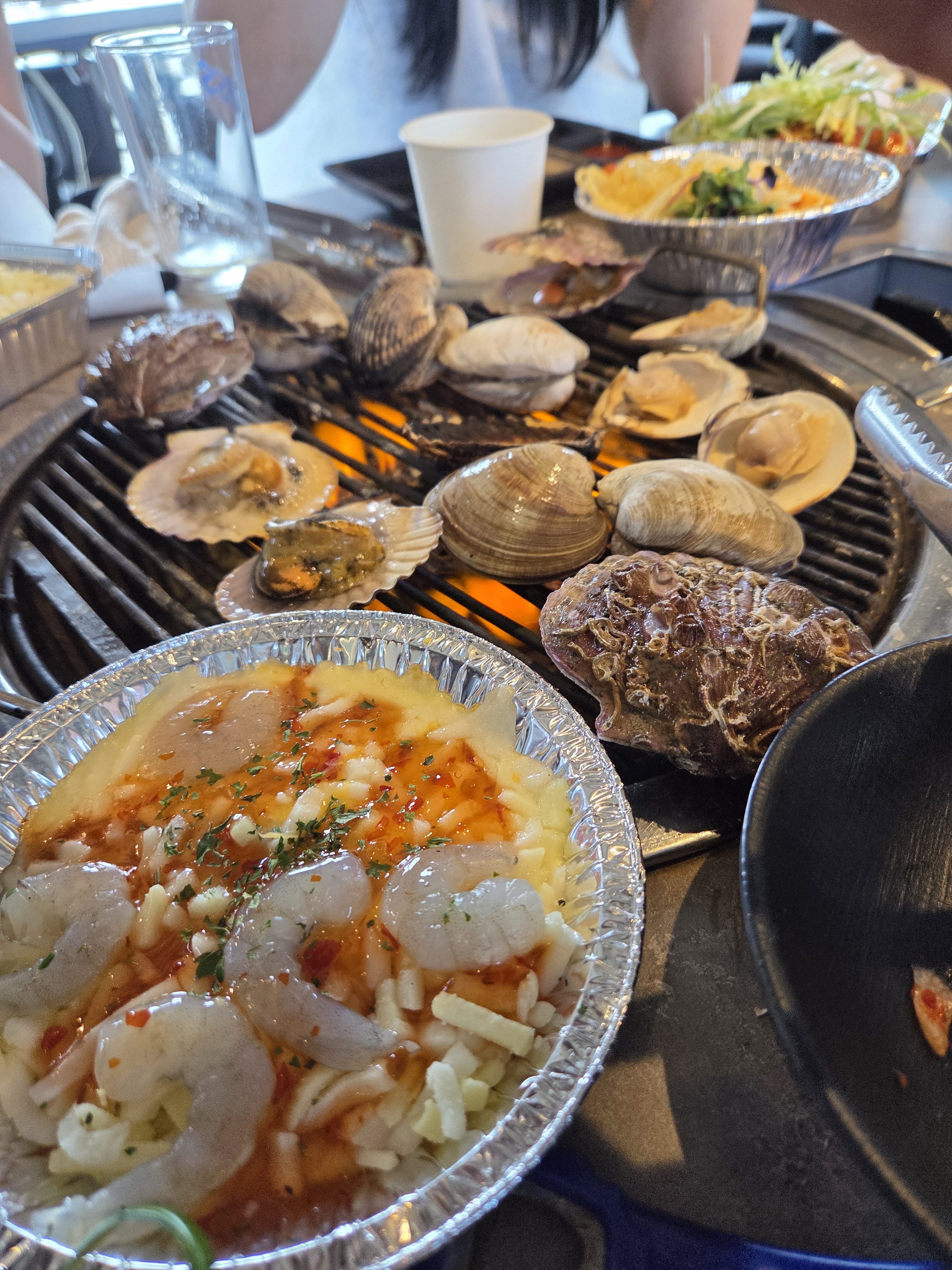 무한리필먹고왔어요. - 인천 맛집 청춘조개 을왕리본점