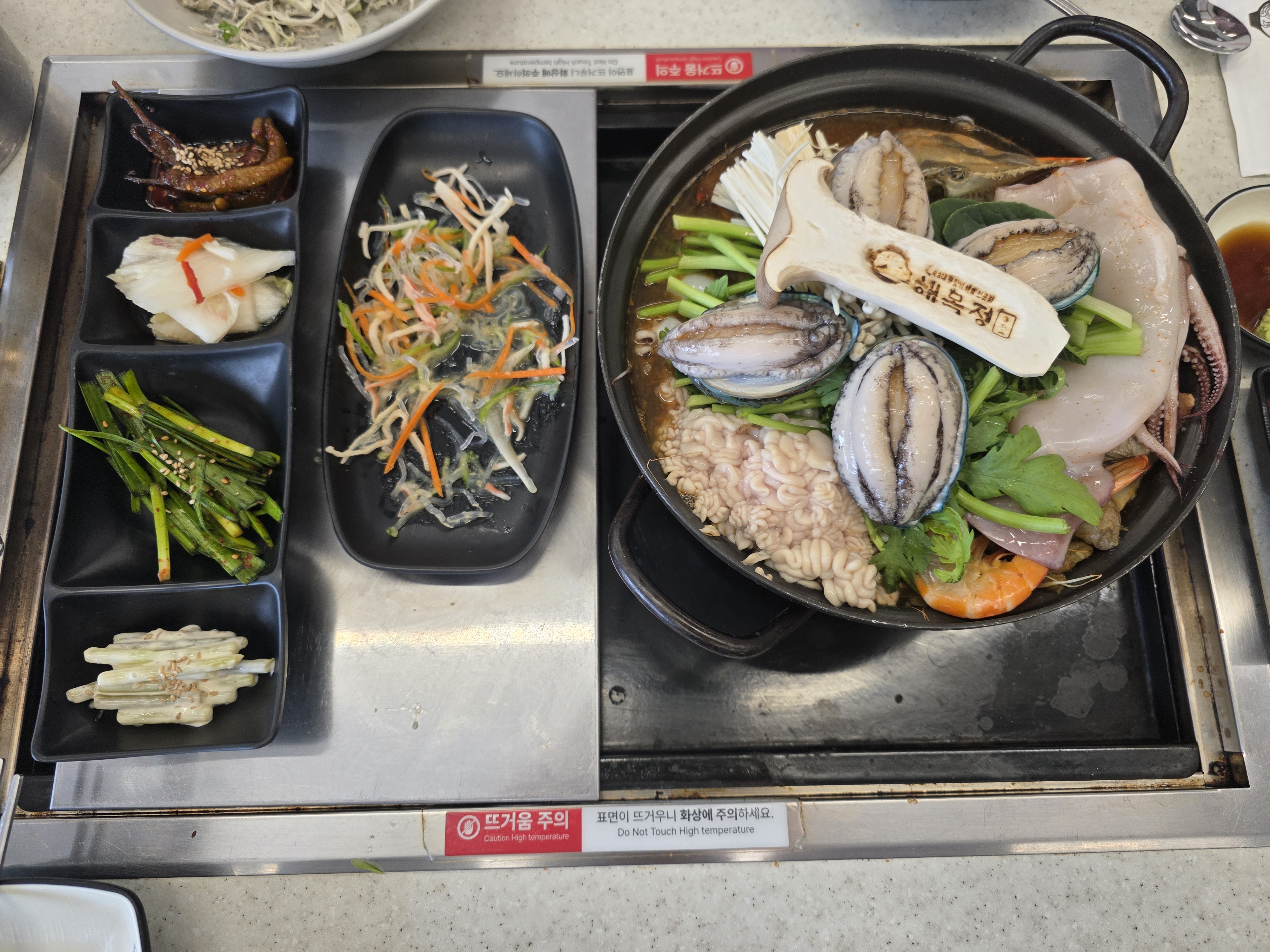 해물갈비찜이 맛있어서 항상 해물갈비찜을 먹었는데 - 인천 맛집 해목정 X 덕담집