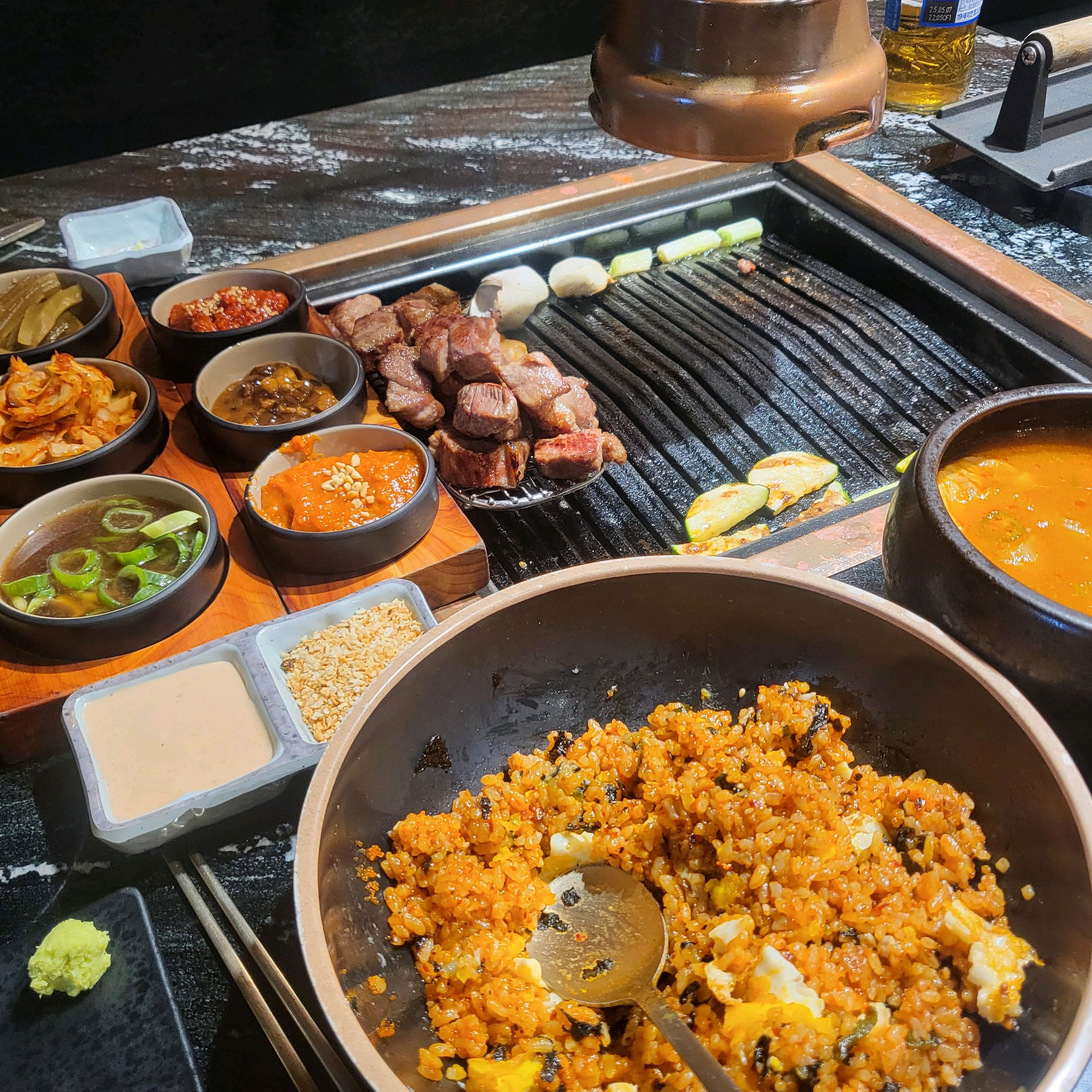 고기먹고싶은데 지인 추천으로 구월동맛집이래서 추천받고와서 오늘이 두번째 방문이에용ㅎ 삼겹살