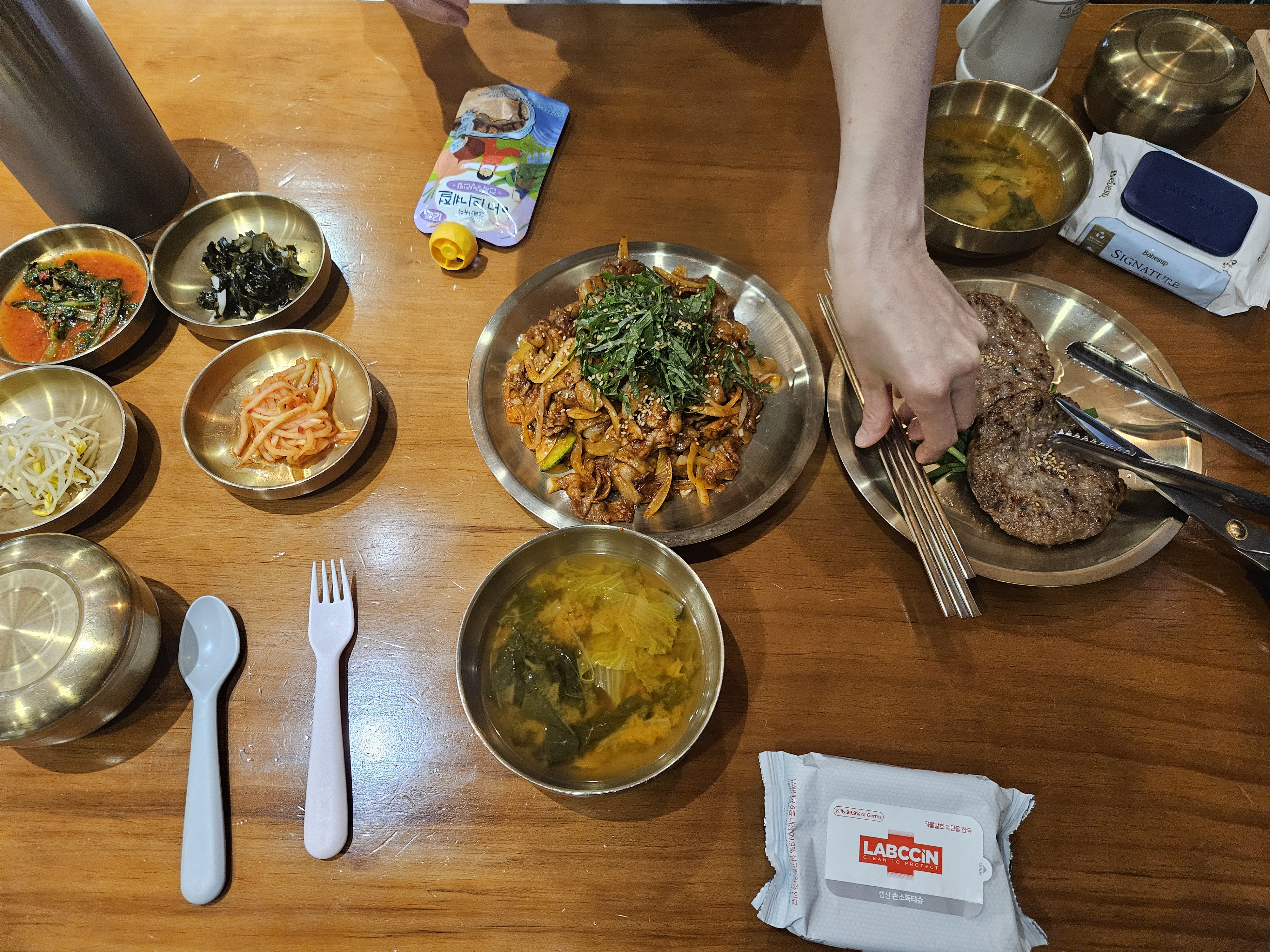 너무 맛있고 떡갈비는 아이 먹이기에도 좋네요 - 인천 맛집 봉이밥 송도점