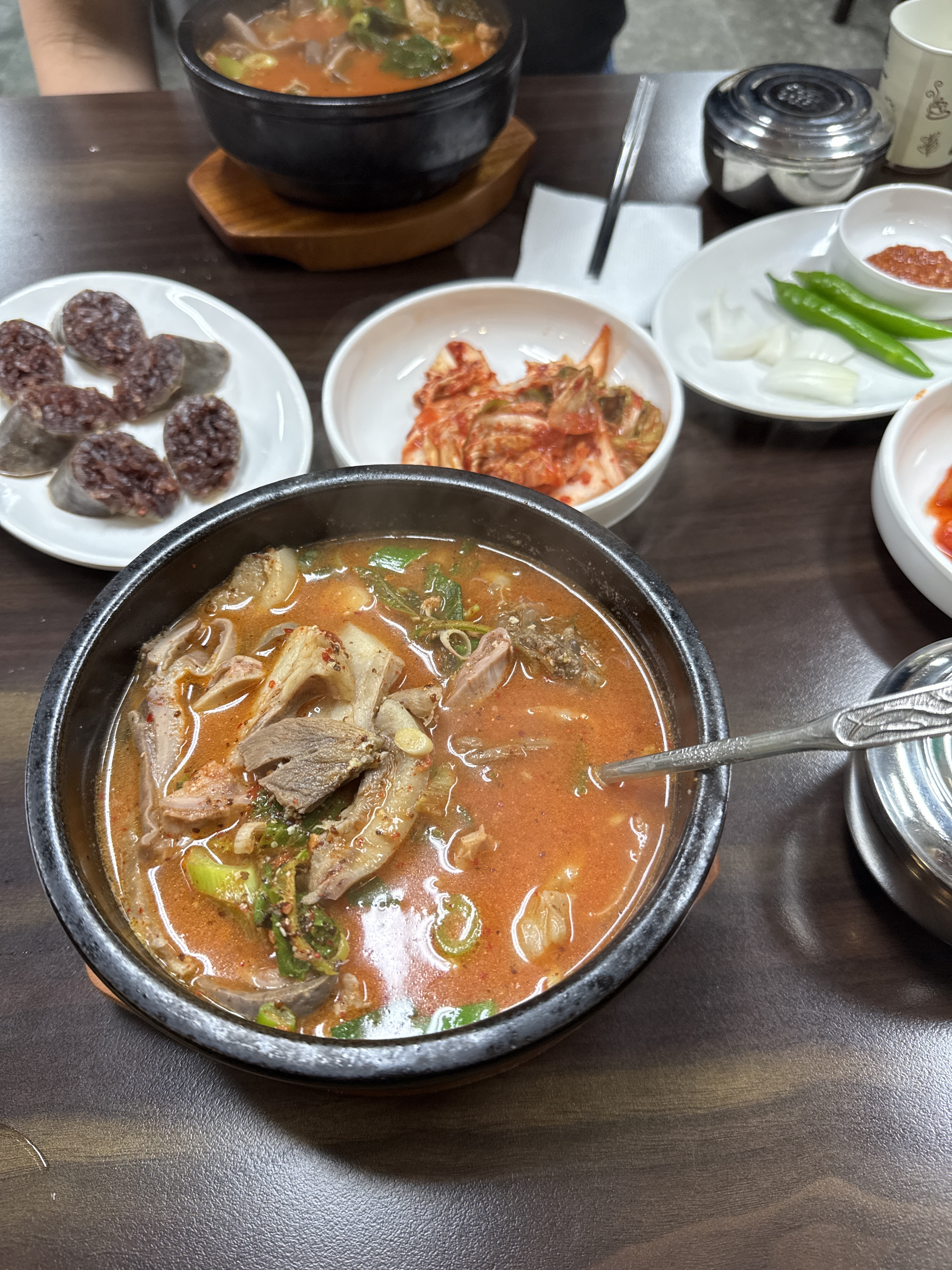 사장님너무친절하세요^^ 24시라너무좋아요 자주올게요🤍 - 인천 맛집 순대일번지 송도점