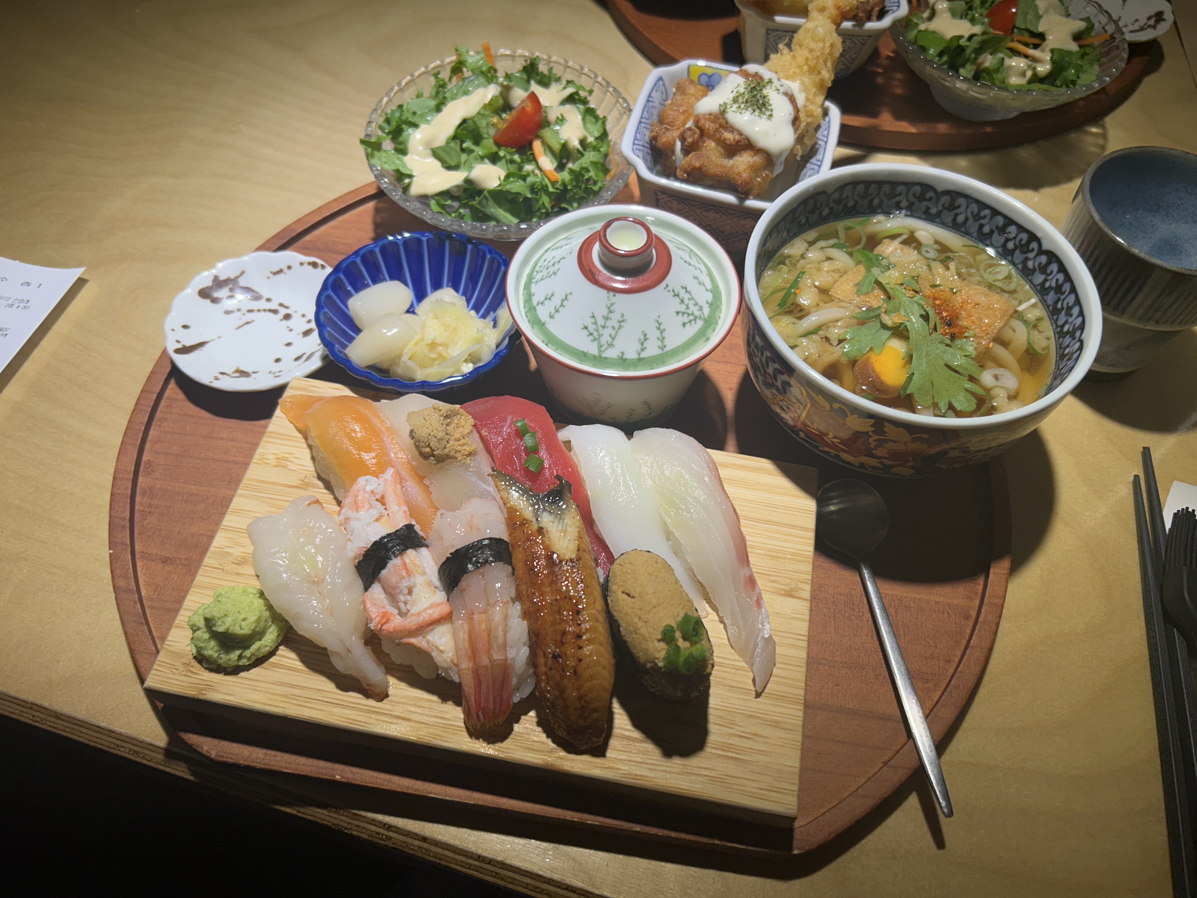생일 기념하여 저녁 식사를 하러 왔어요 - 인천 맛집 스시도쿠 더송도