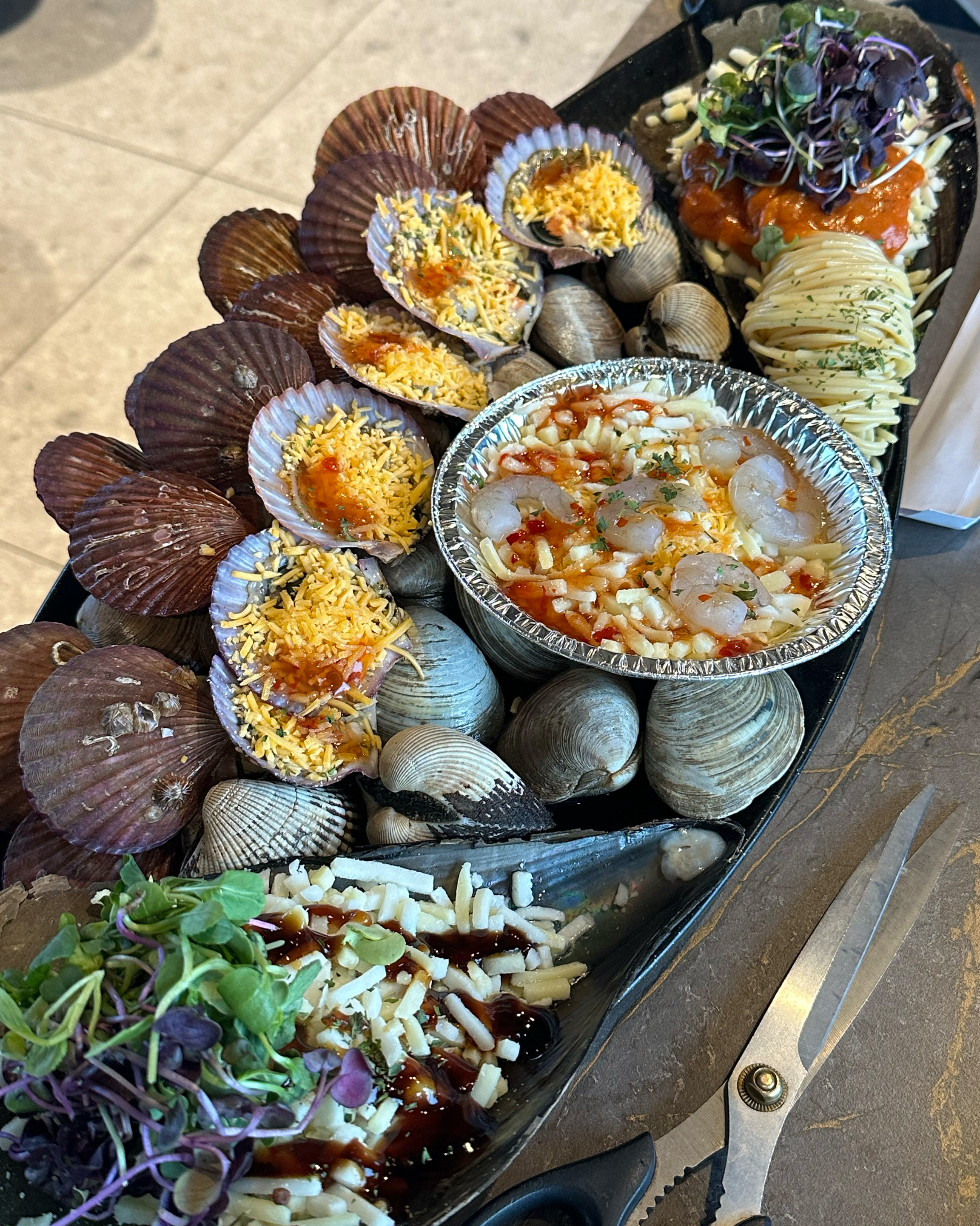 너무 행복하게 먹고갑니당♥️ - 인천 맛집 청춘조개 을왕리본점