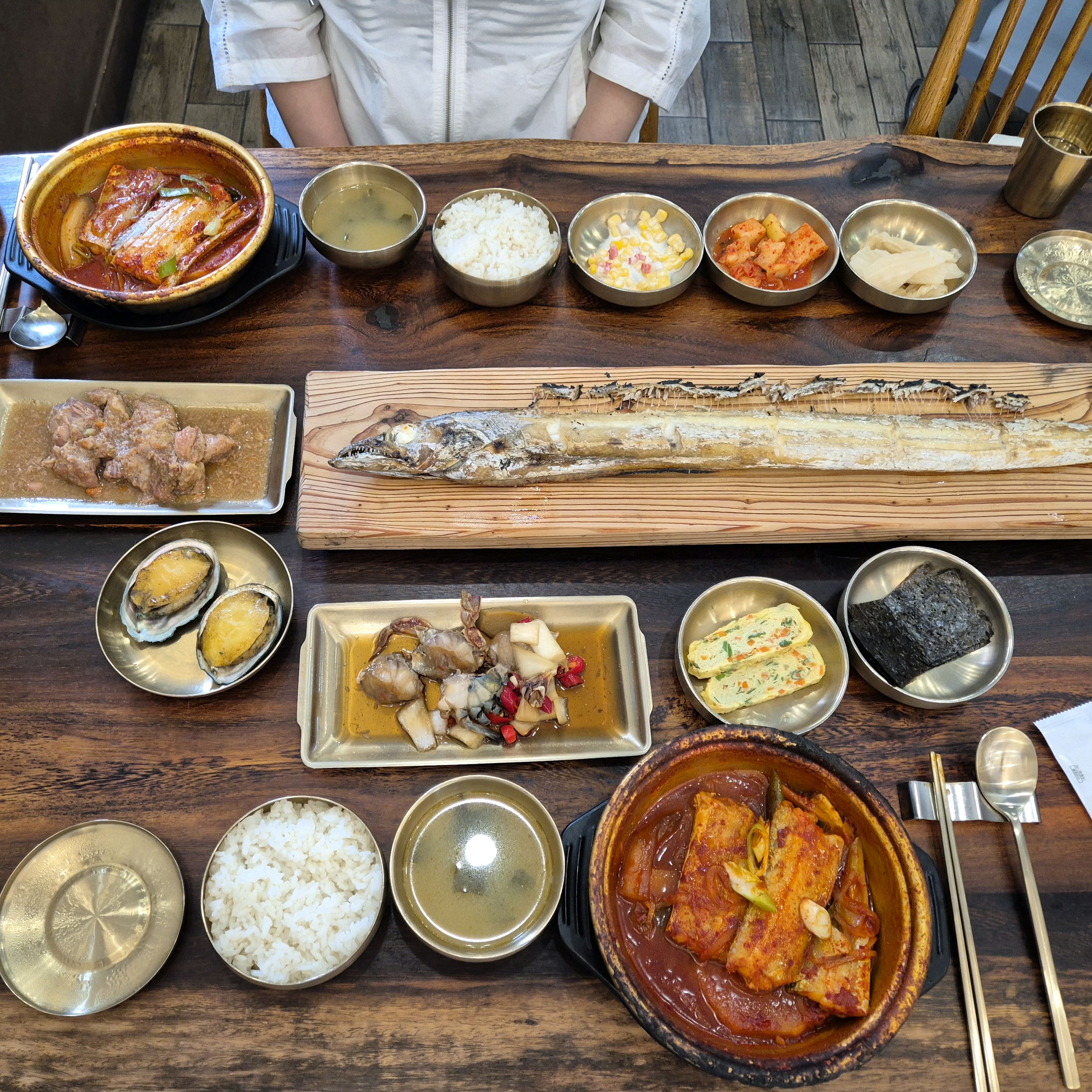 순살갈치도 있고 좋아요 - 제주 맛집 바른갈치 제주공항본점