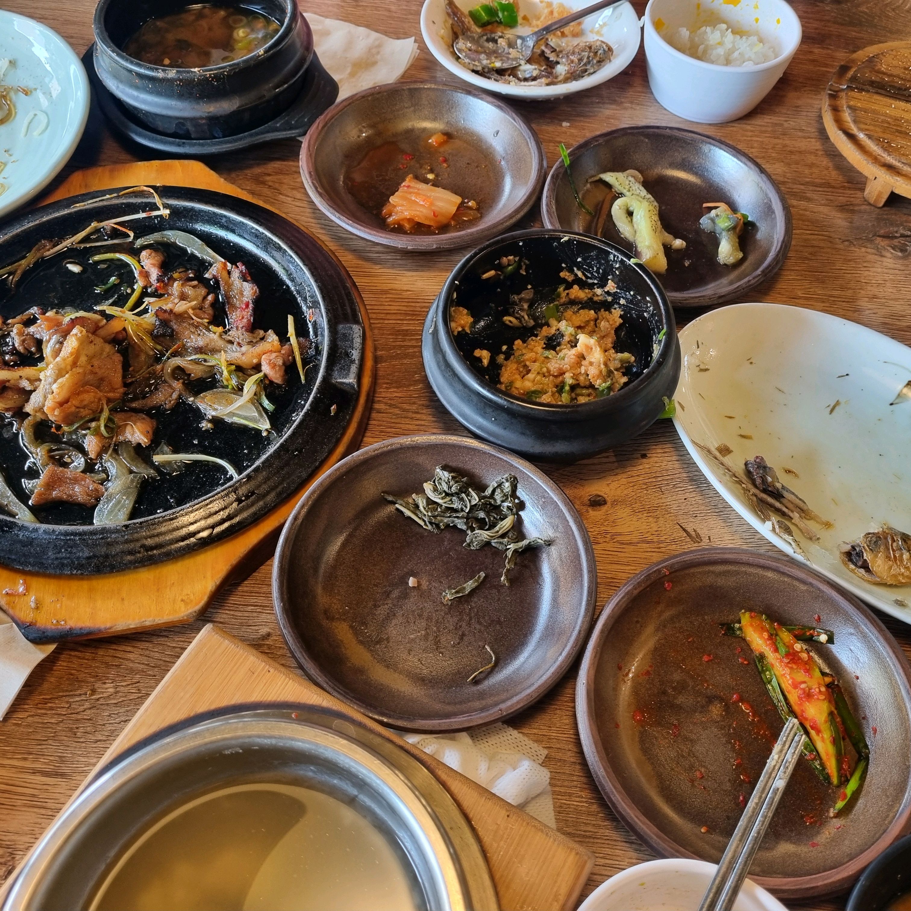 맛있게 잘먹었습니다~^^* - 인천 맛집 부평직화구이쌈밥