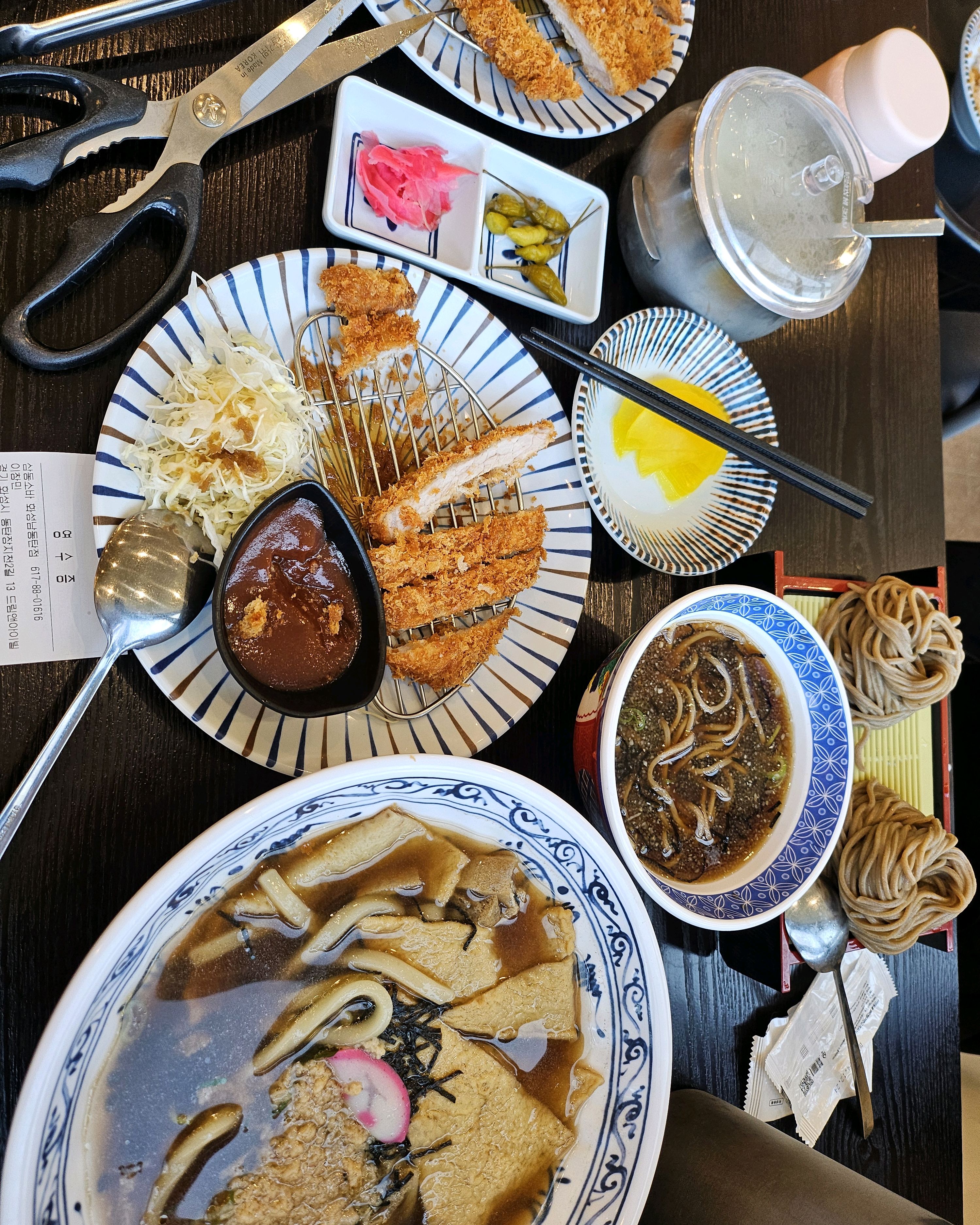 처음와봤는데 돈가스 우동 모밀 다맛있네요☺️☺️담에 또올것같아요 - 동탄 장지동 맛집 삼동소바 화성남동탄점