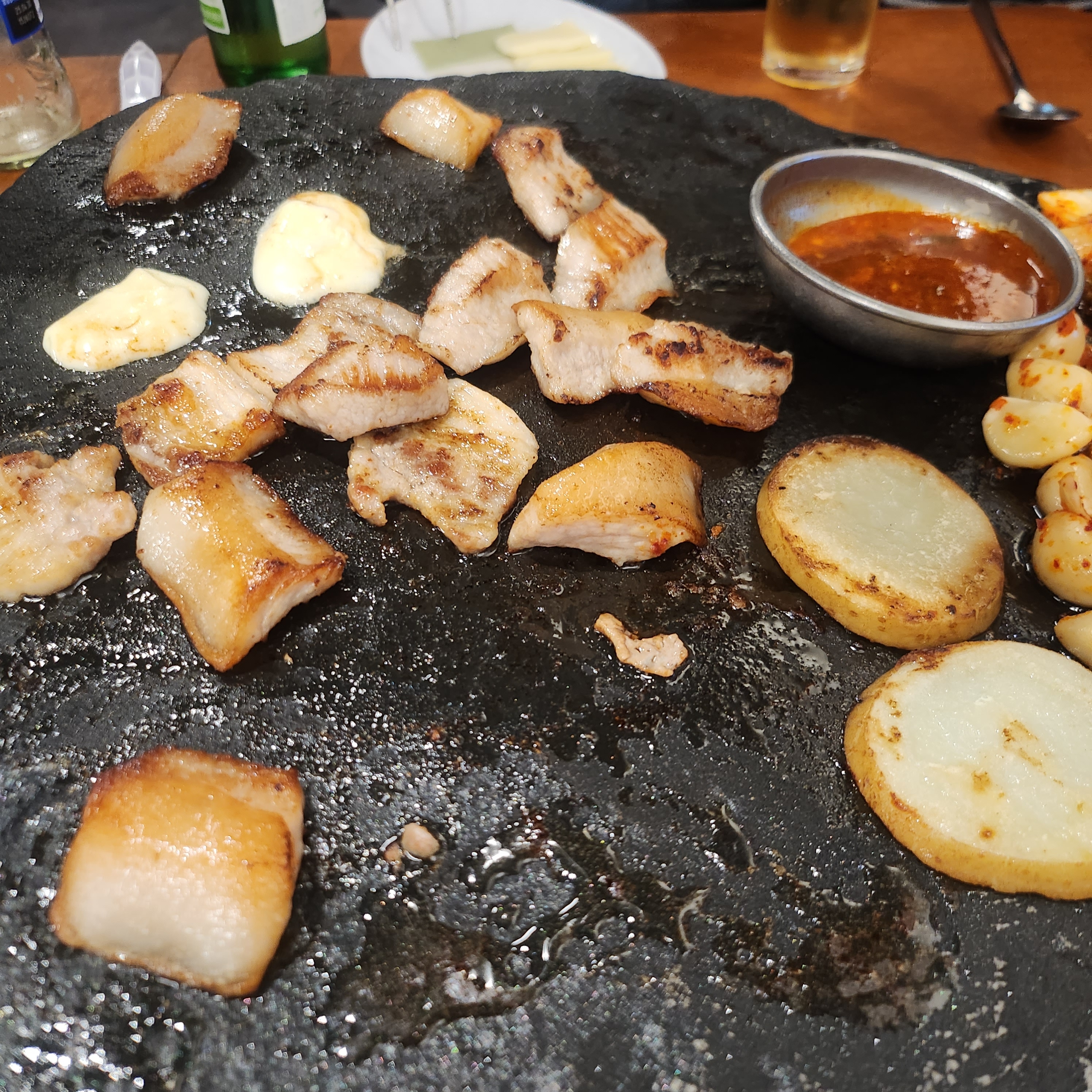 왜사람이 이렇게 기다리는지 알겠어요 ㅋㅋ - 인천 맛집 석암생소금구이 송도타임스페이스점