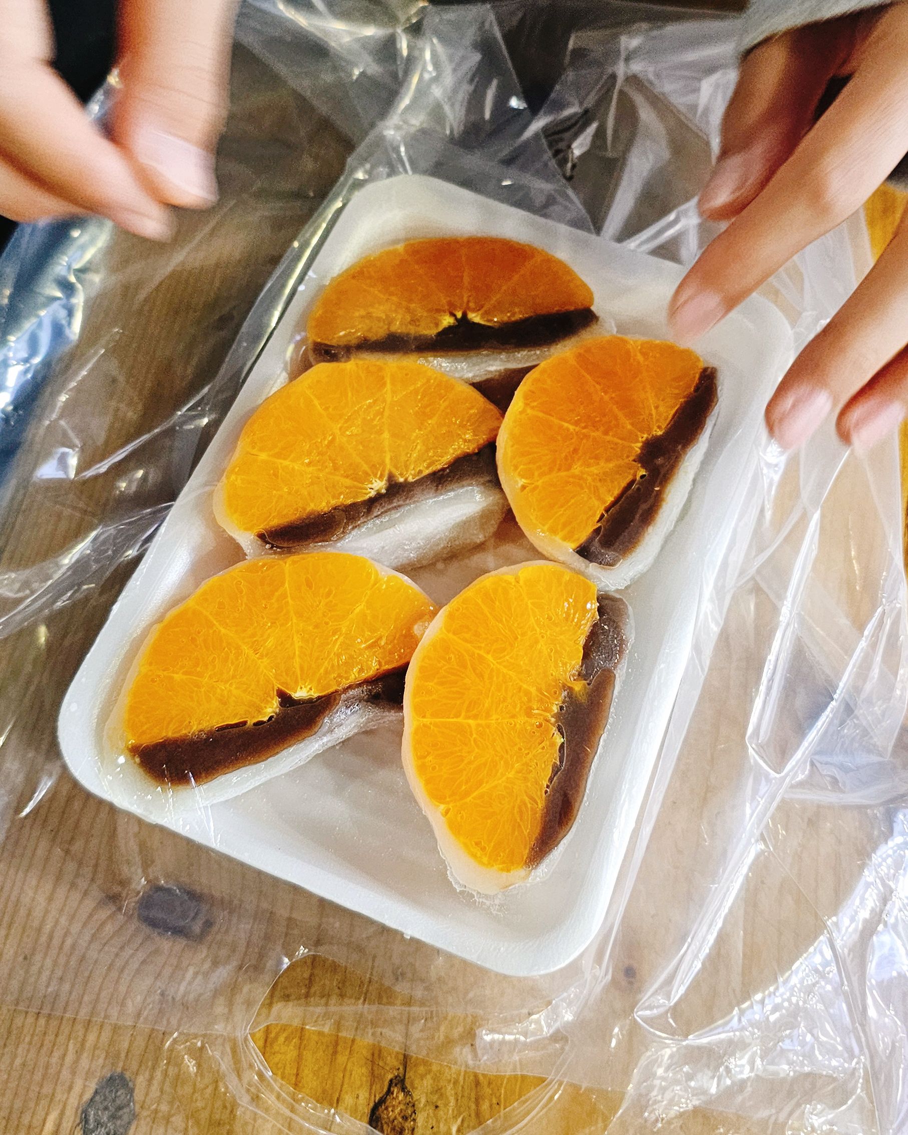 감귤모찌가 유명해서 먹어봤어요! - 제주 맛집 할머니떡집 오메기떡