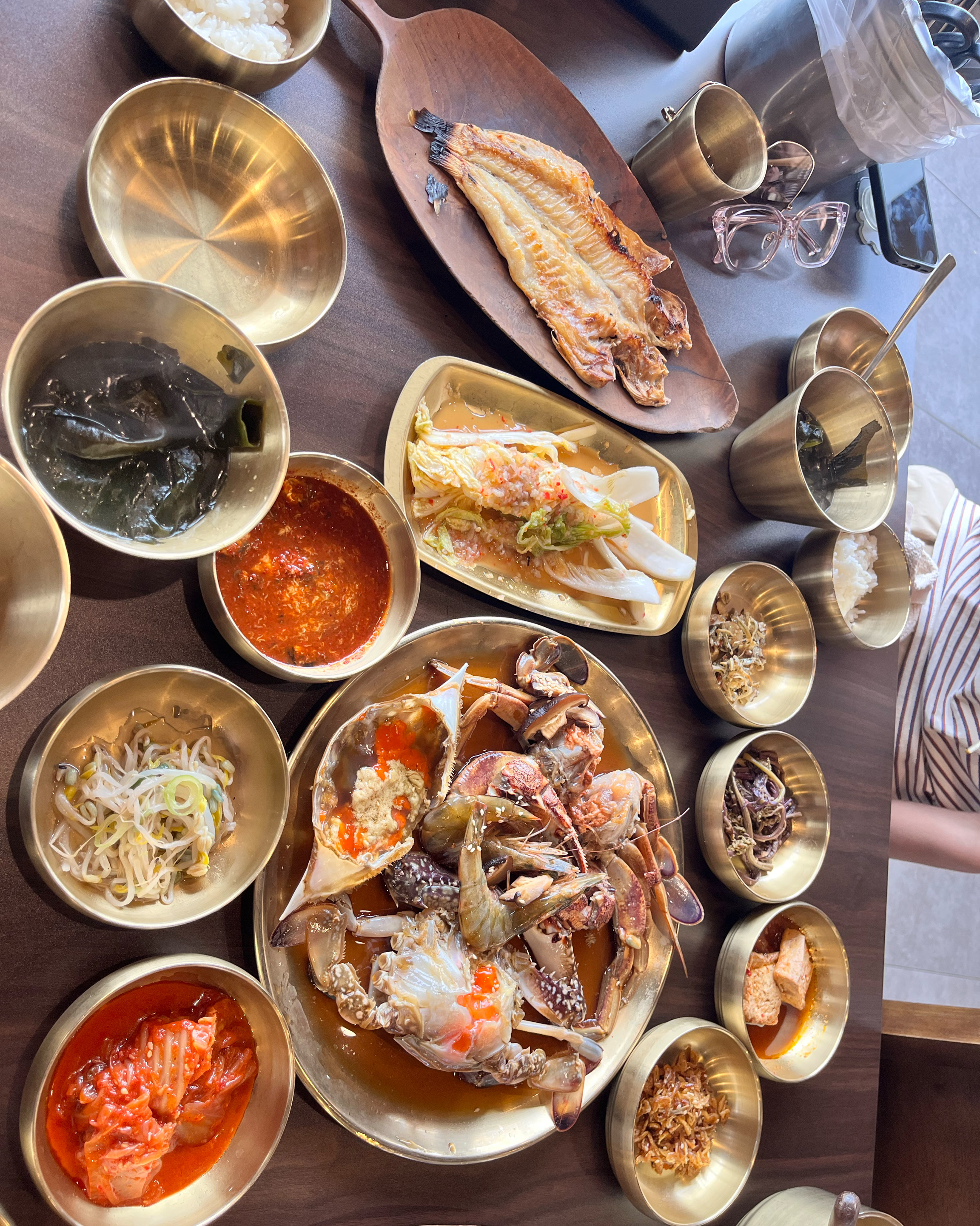 맛있어요. 안짜고 안비려요. 원래 해산물 비려서 잘 못먹는데 맛있게 잘 먹었어요! - 제주 맛집 하귀 보배쌤보리김치와게장