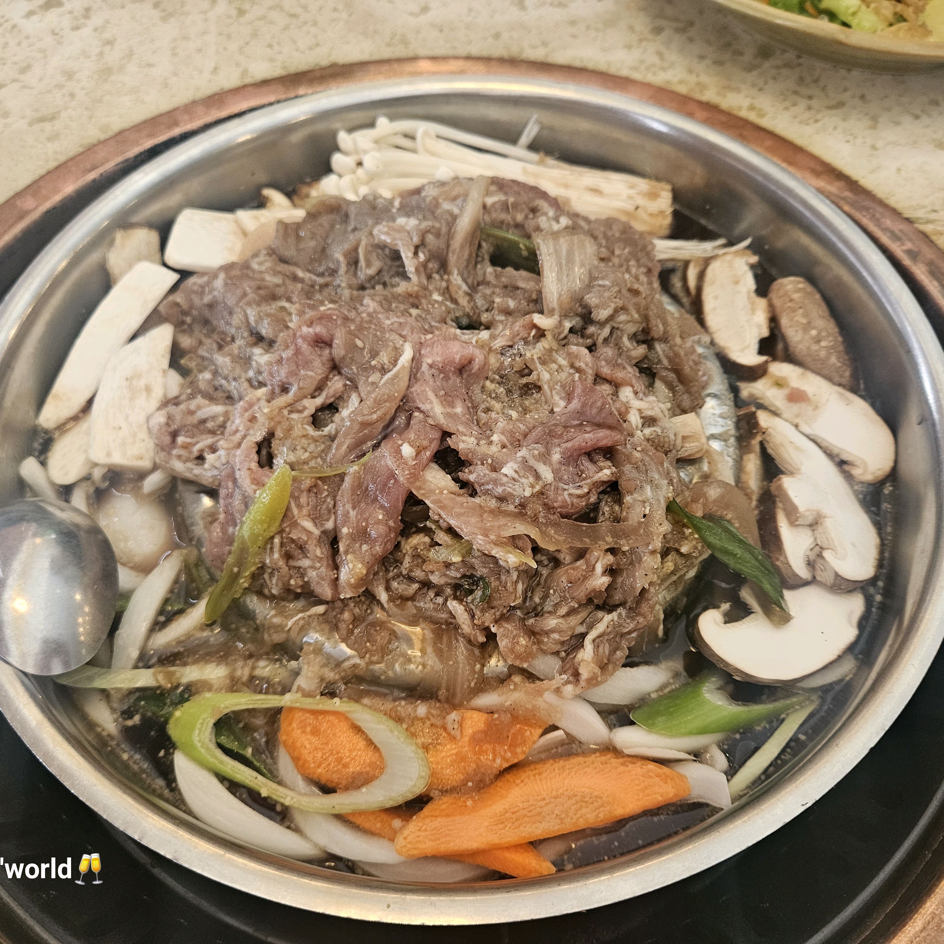 서울식 불고기라 너무 맛났어요 - 대전 맛집 사리원면옥 둔산본점