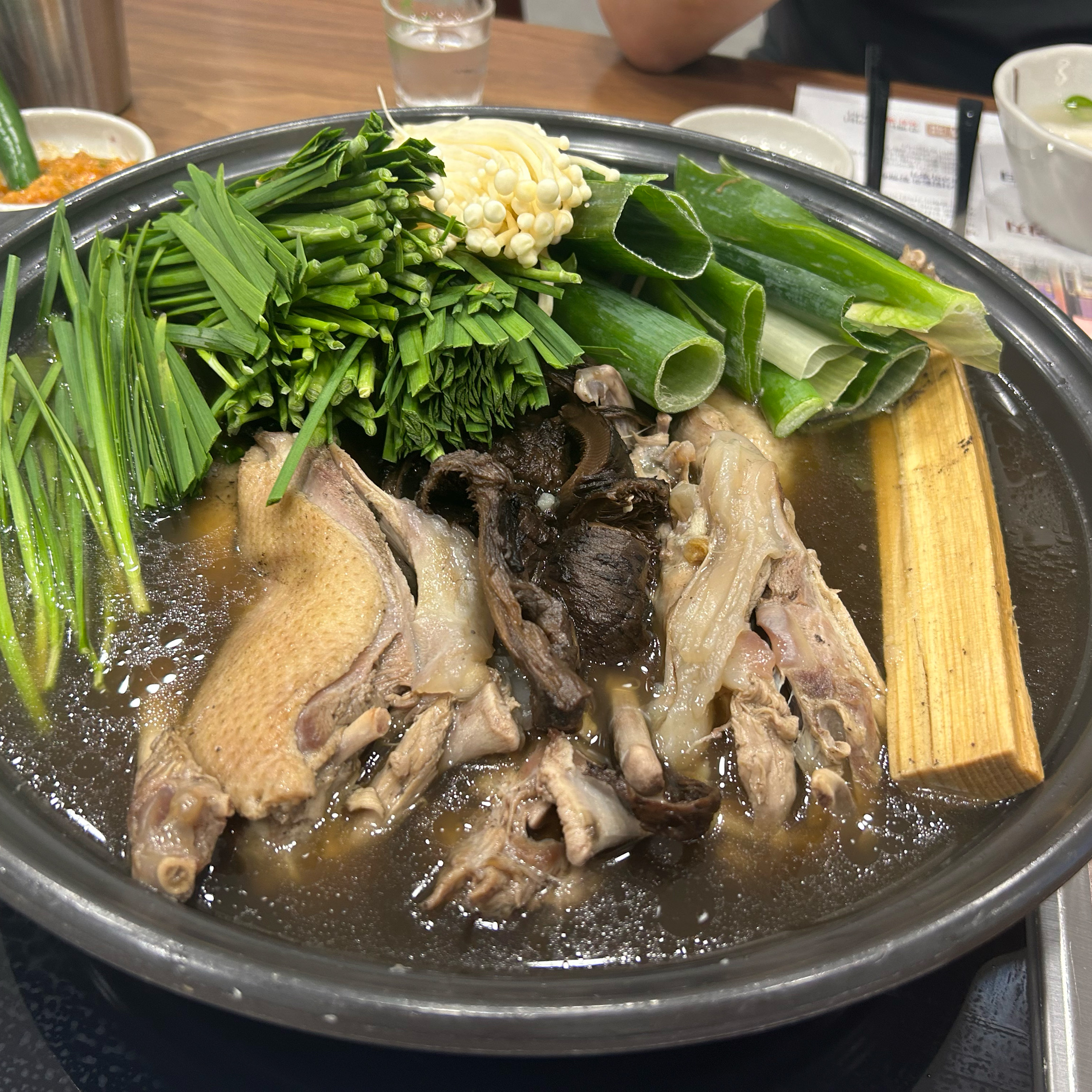 잘 먹구갑니다 맛있어용 능이 오리탕!!! - 인천 맛집 누룩골 계양점
