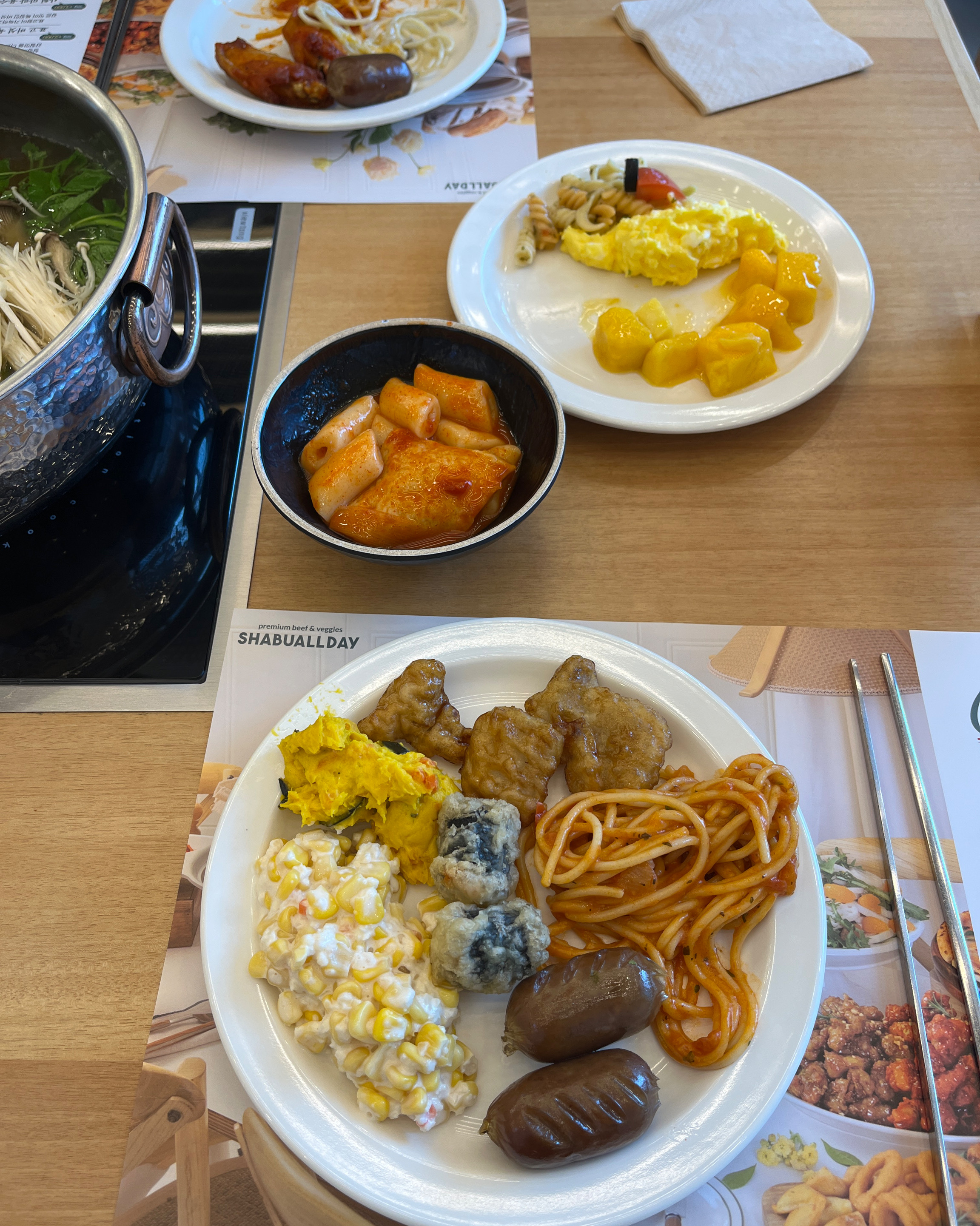 두번째 방문이예요! 올 때마다 가성비가 진짜 좋은것같아요! 다음에 또 오겠숨댜 - 인천 맛집 샤브올데이 인천검단신도시점