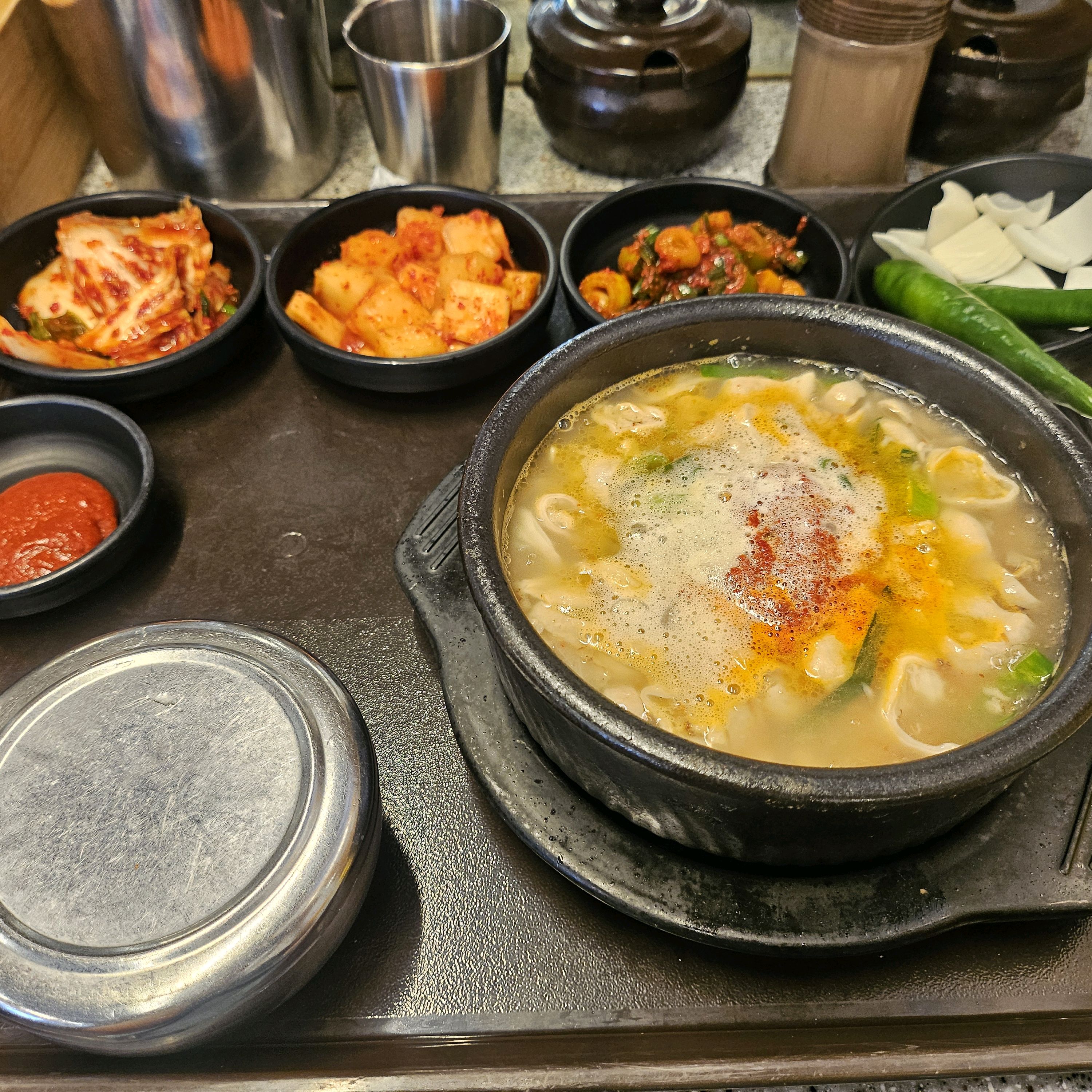 혼밥자리가 따로있고 - 대전 맛집 농민순대