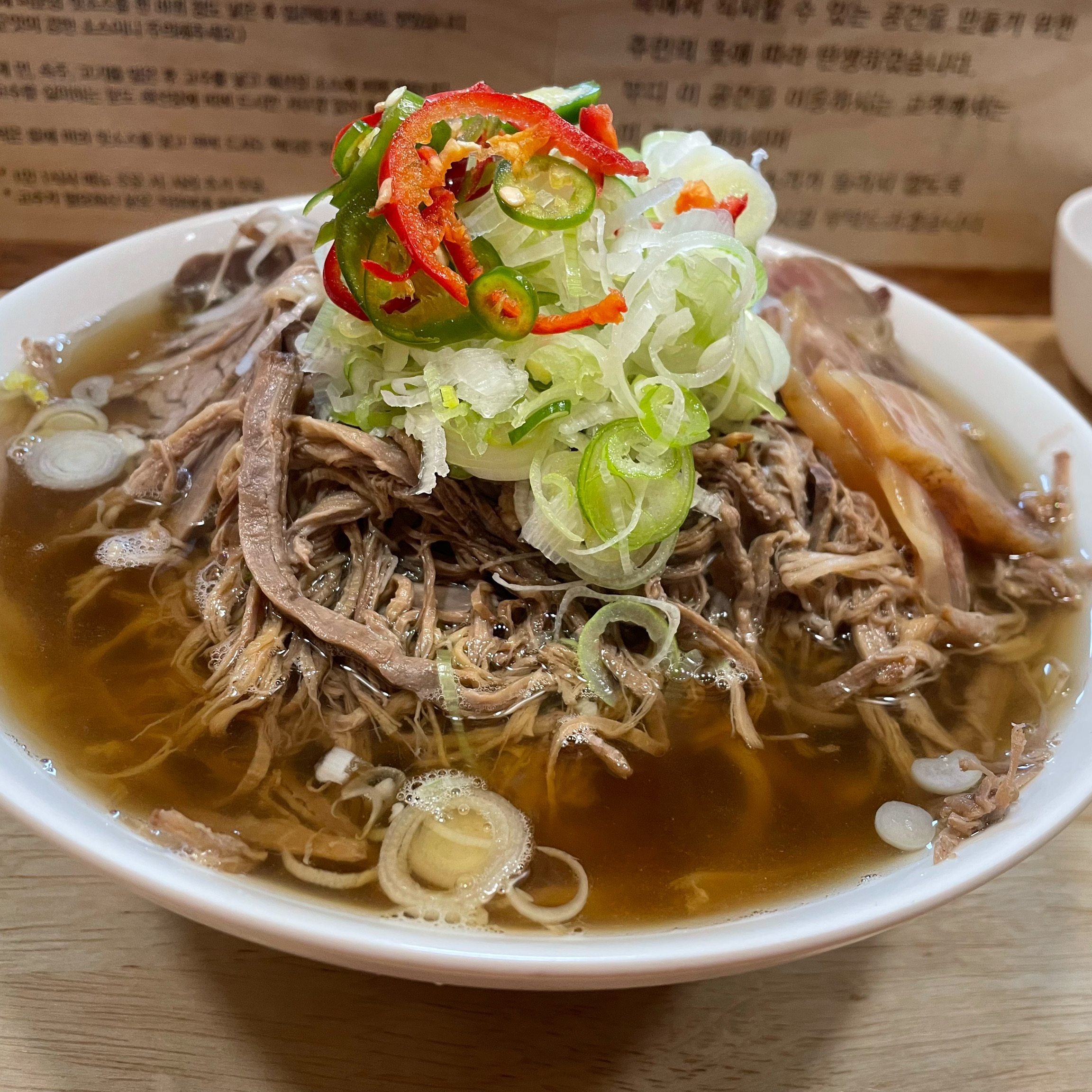혼자 먹기에도 좋은 분위기예요 - 해남 맛집 미분당 해남점
