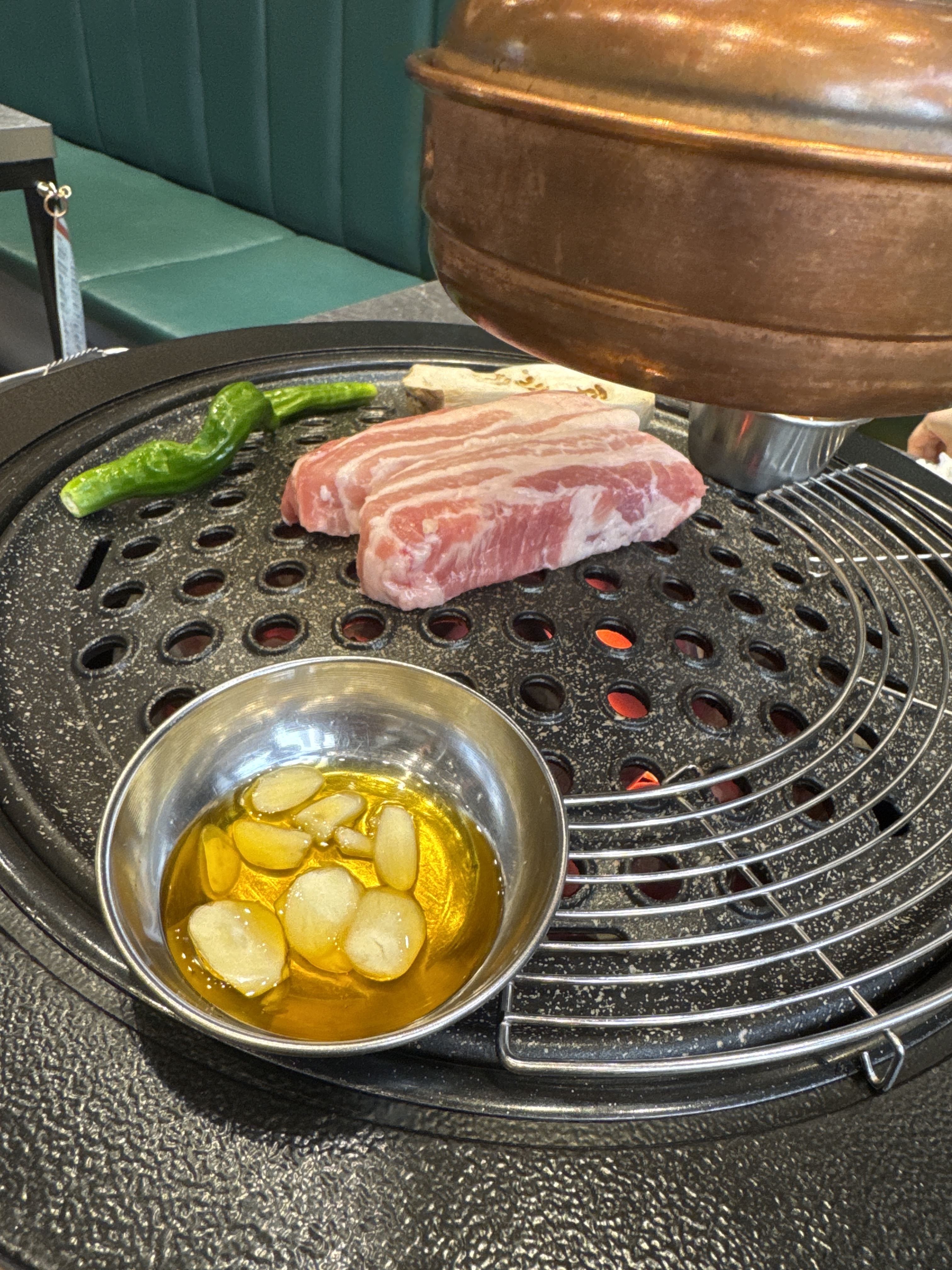 송도 인천대입구역 삼겹살 먹으려고 알아보다가 - 인천 맛집 숯멍 송도타임스페이스 본점