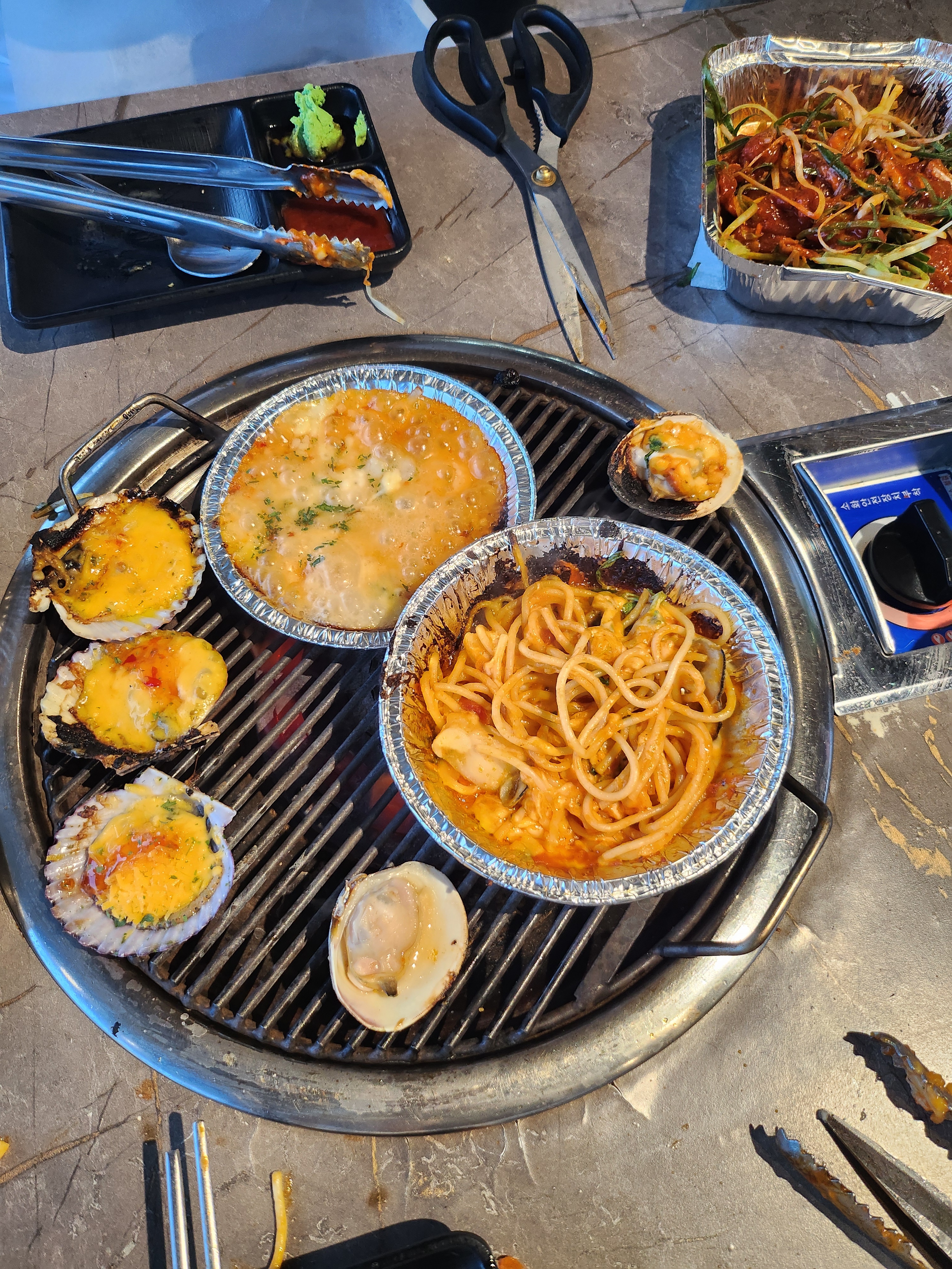 조개양도 많고 맛있어요~^^ - 인천 맛집 청춘조개 을왕리본점
