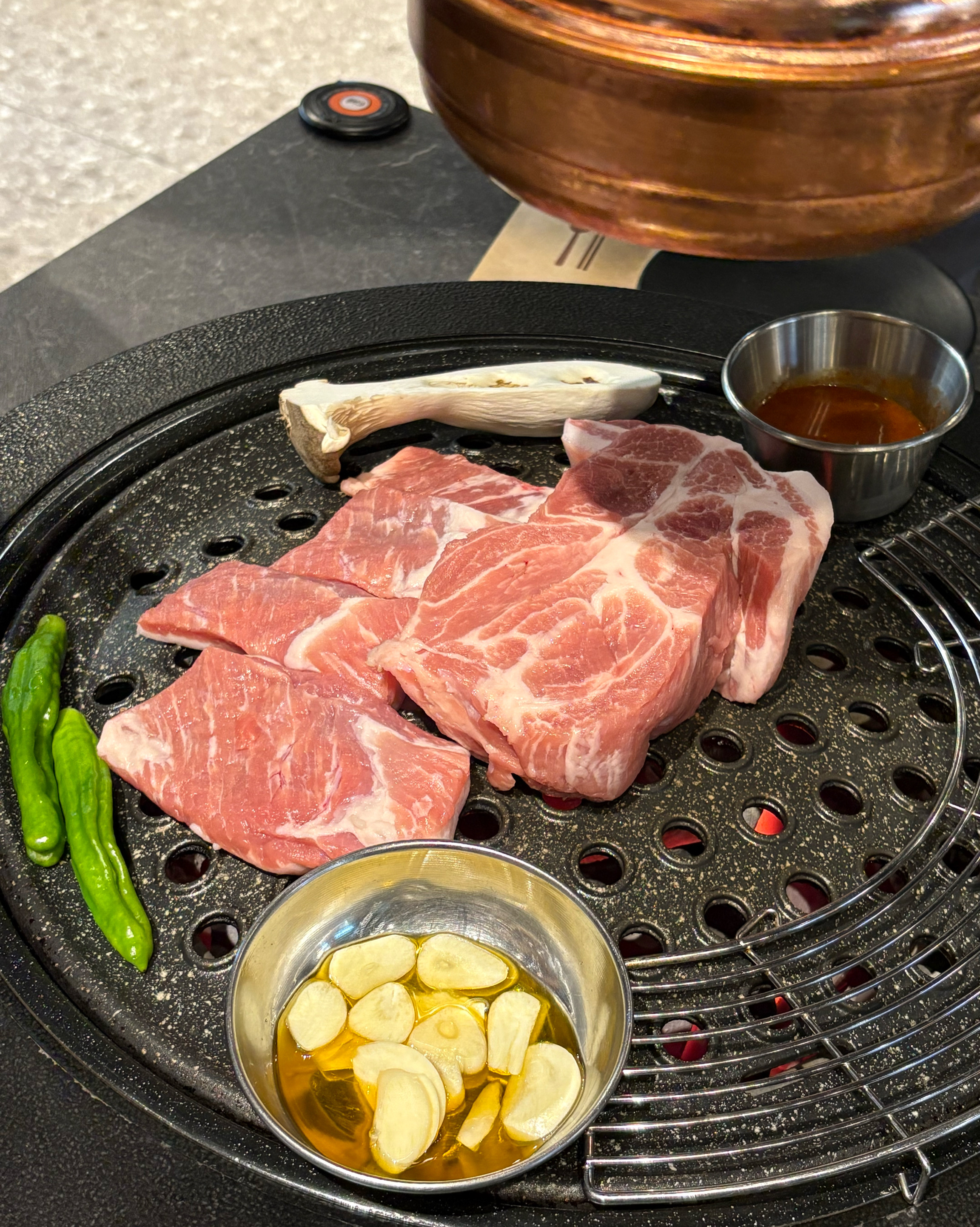 근래에 먹었던 고깃집 중에 제일 맛있었어요 ~! - 인천 맛집 숯멍 송도타임스페이스 본점