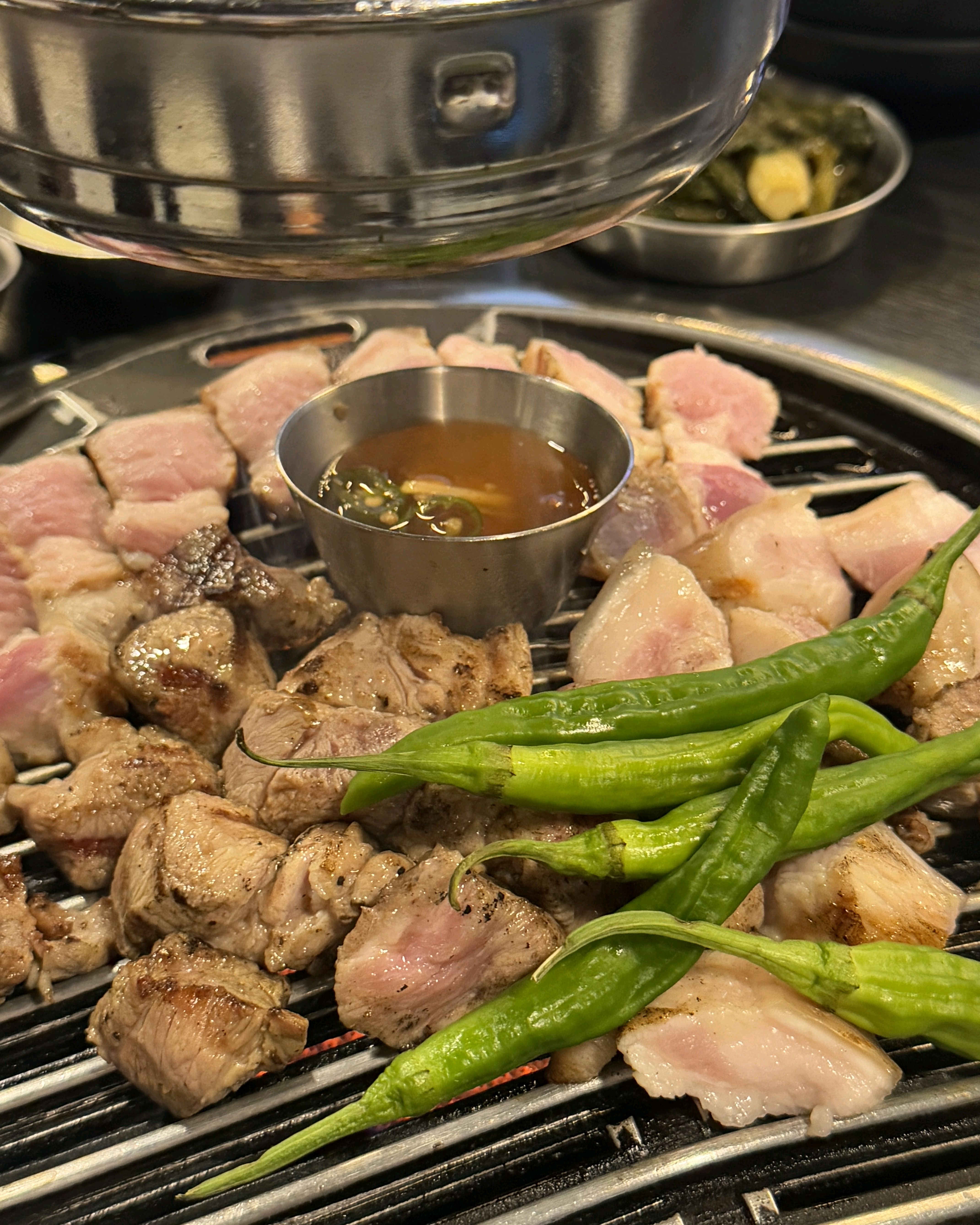 고기 너무 맛있고 막국수는 필수로 먹어야해요!!! - 대전 맛집 오백돈 대전본점