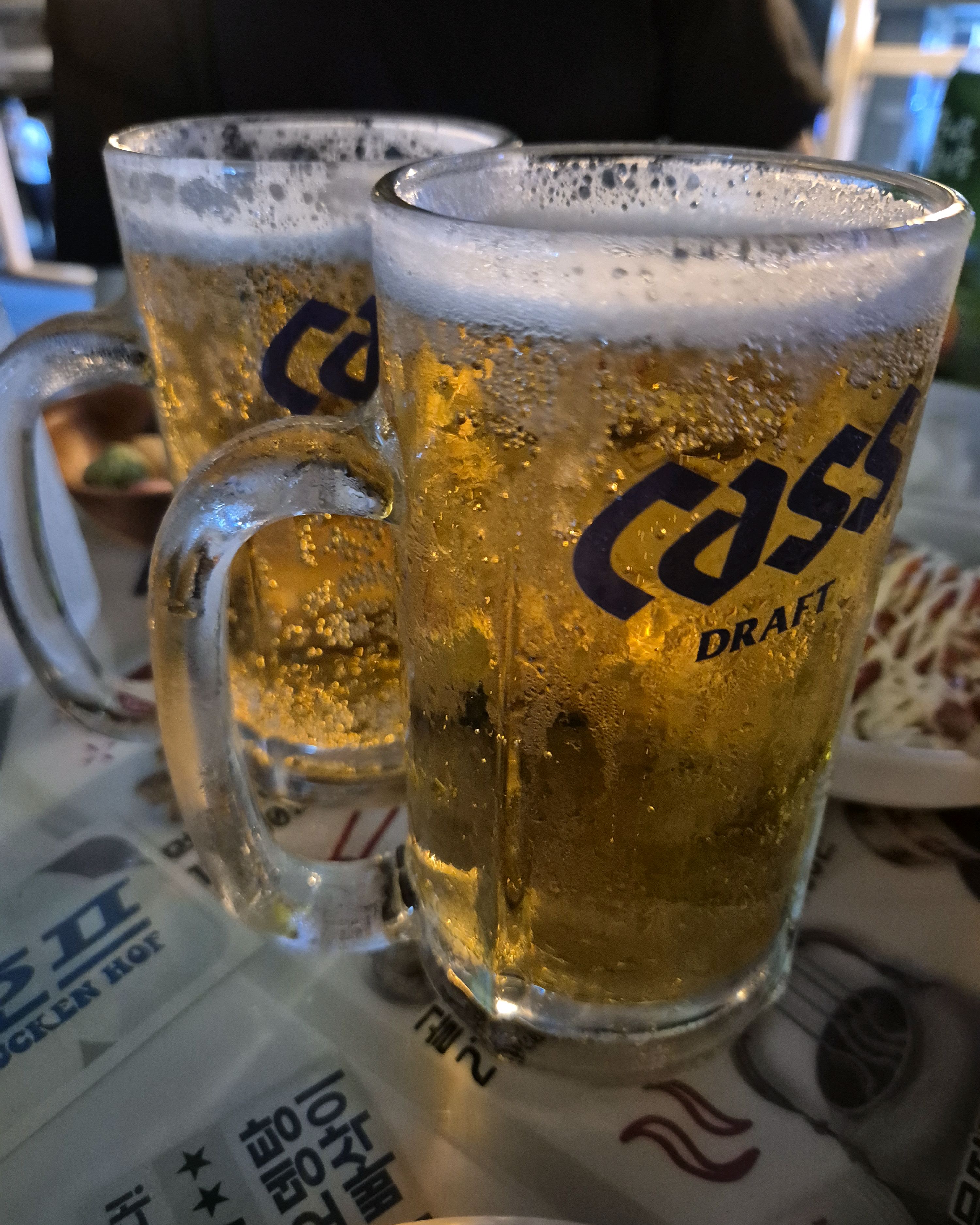 야외자리 시원하고 좋았어요 - 대전 맛집 먹킨호프