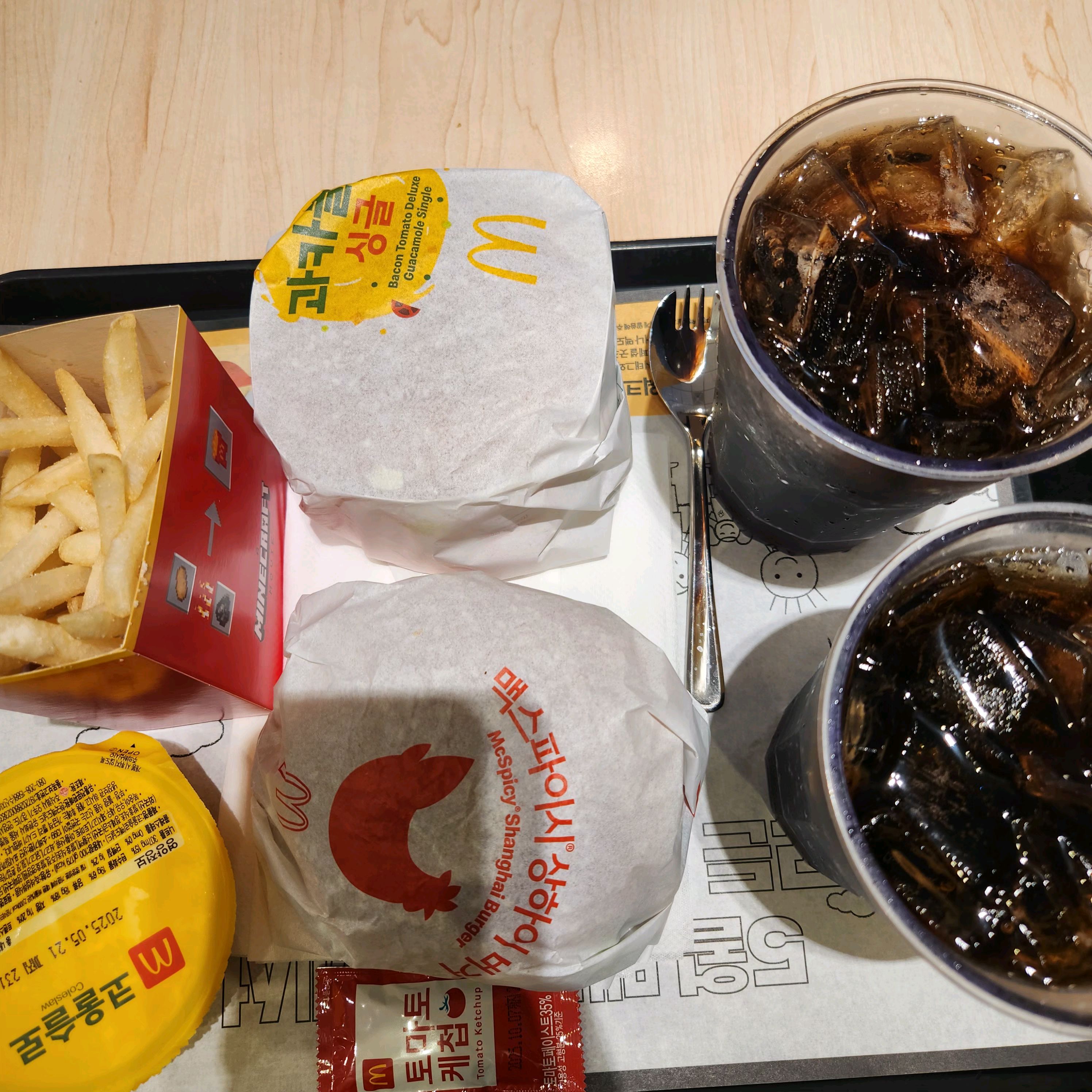 맛있어요 - 인천 맛집 맥도날드 인천계산DT점