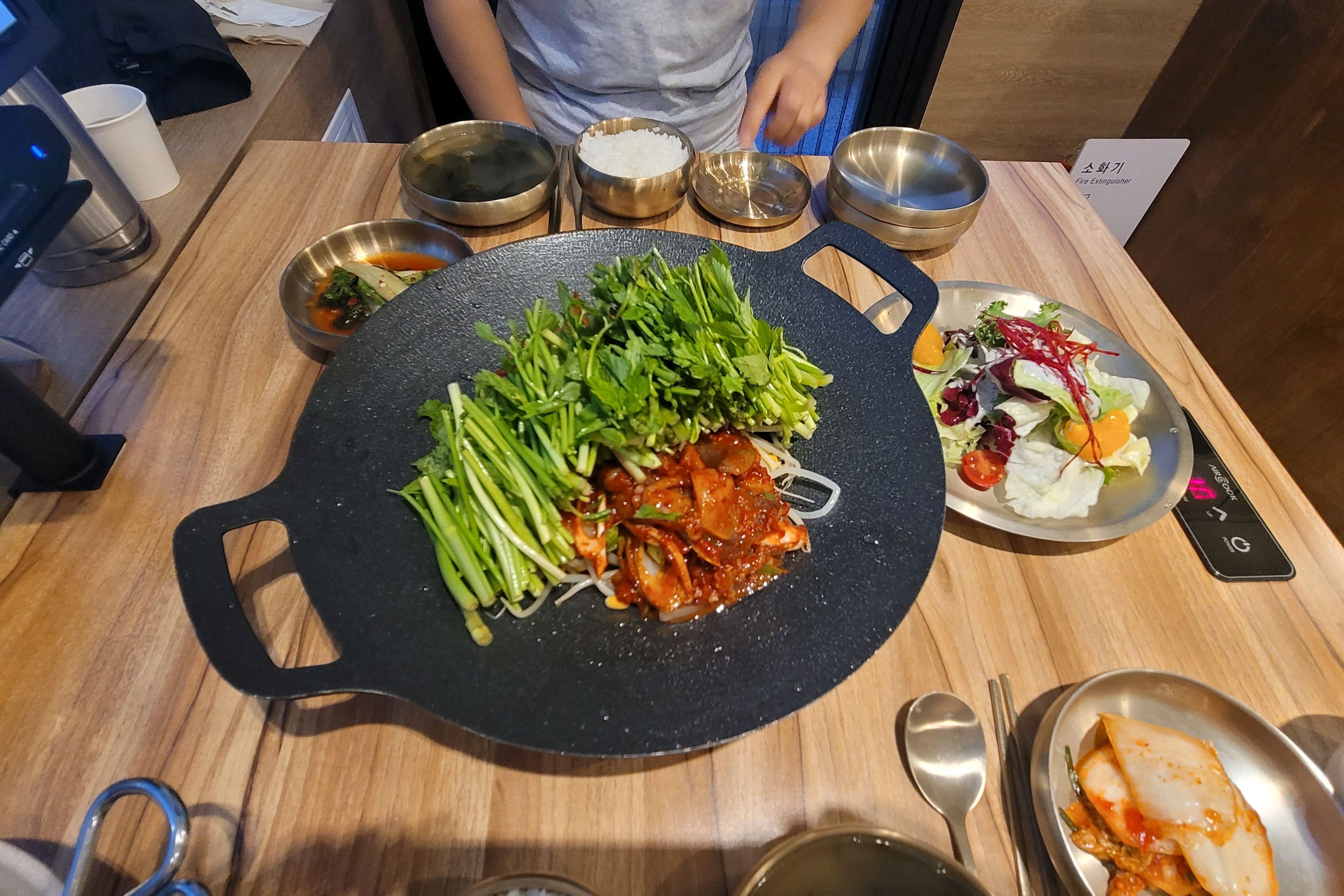 운동하다가 들어 와서 맛나게 먹고 갑니다~~ - 인천 맛집 국수화