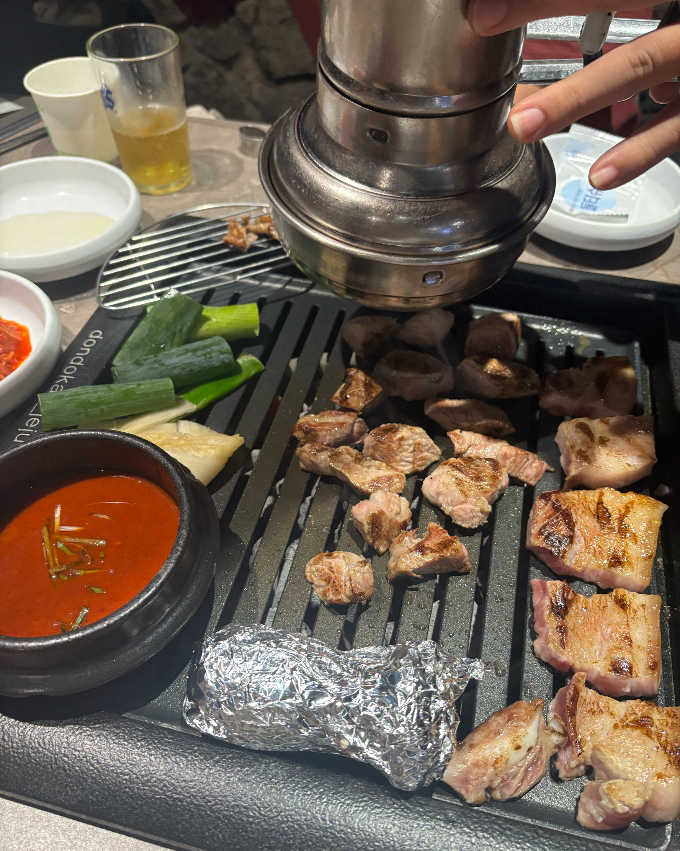 음식도 너무너무 맛있고, 직원분들도 짱 친절하십니다! - 제주 맛집 돈도칸 연동흑돼지