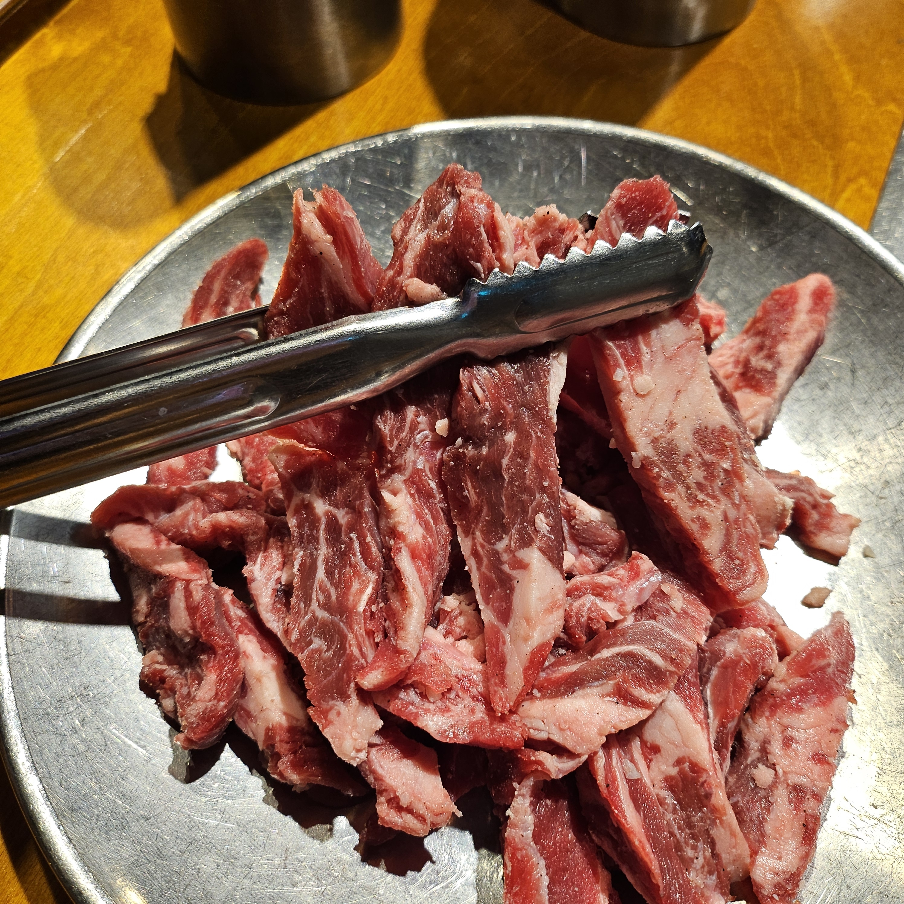 고기가 냉동 고기가 아닌 냉장고기라는 점 - 대구 맛집 포크팬