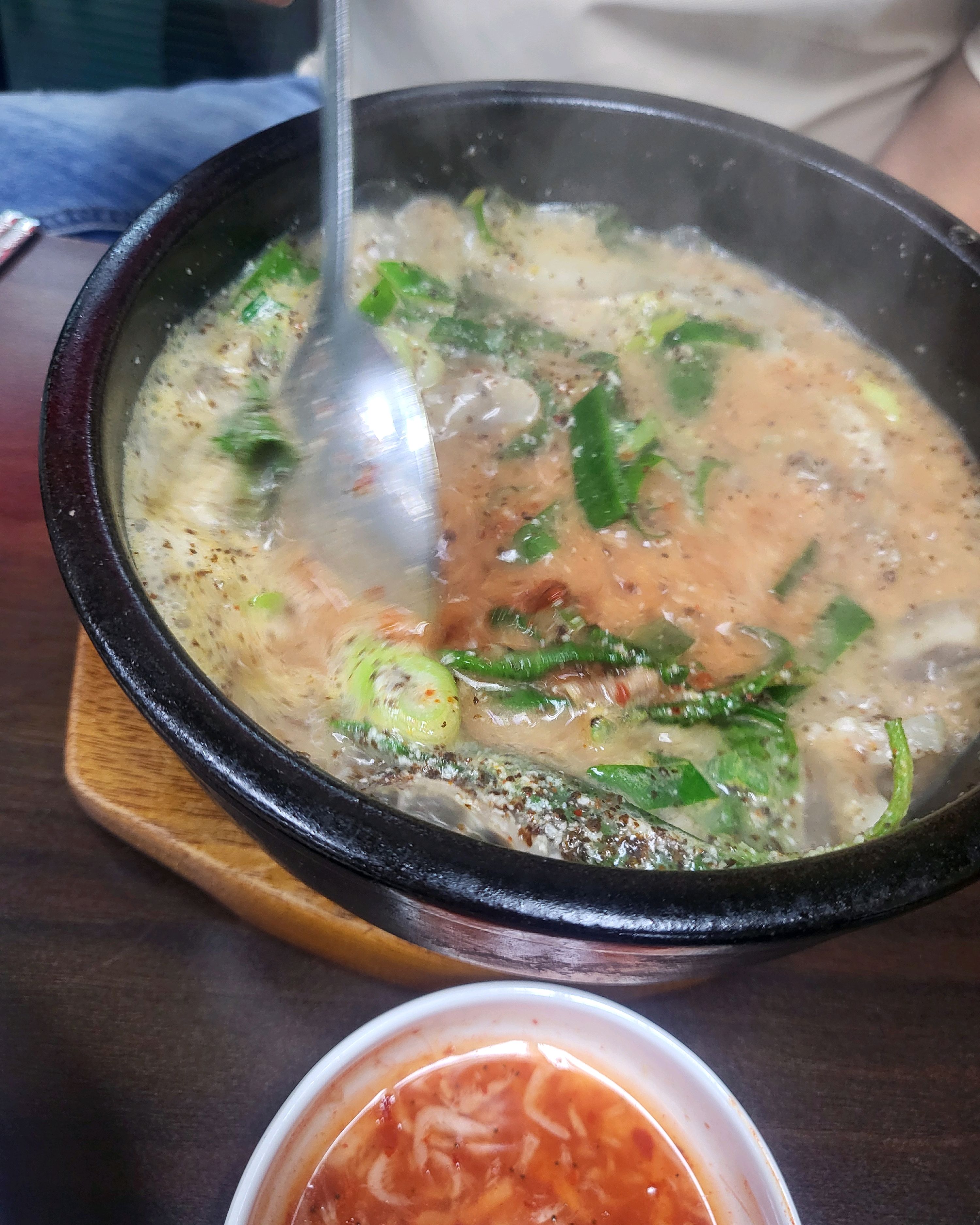 순대국도 맛있고 김치도 맛있습니다 - 인천 맛집 순대일번지 송도점