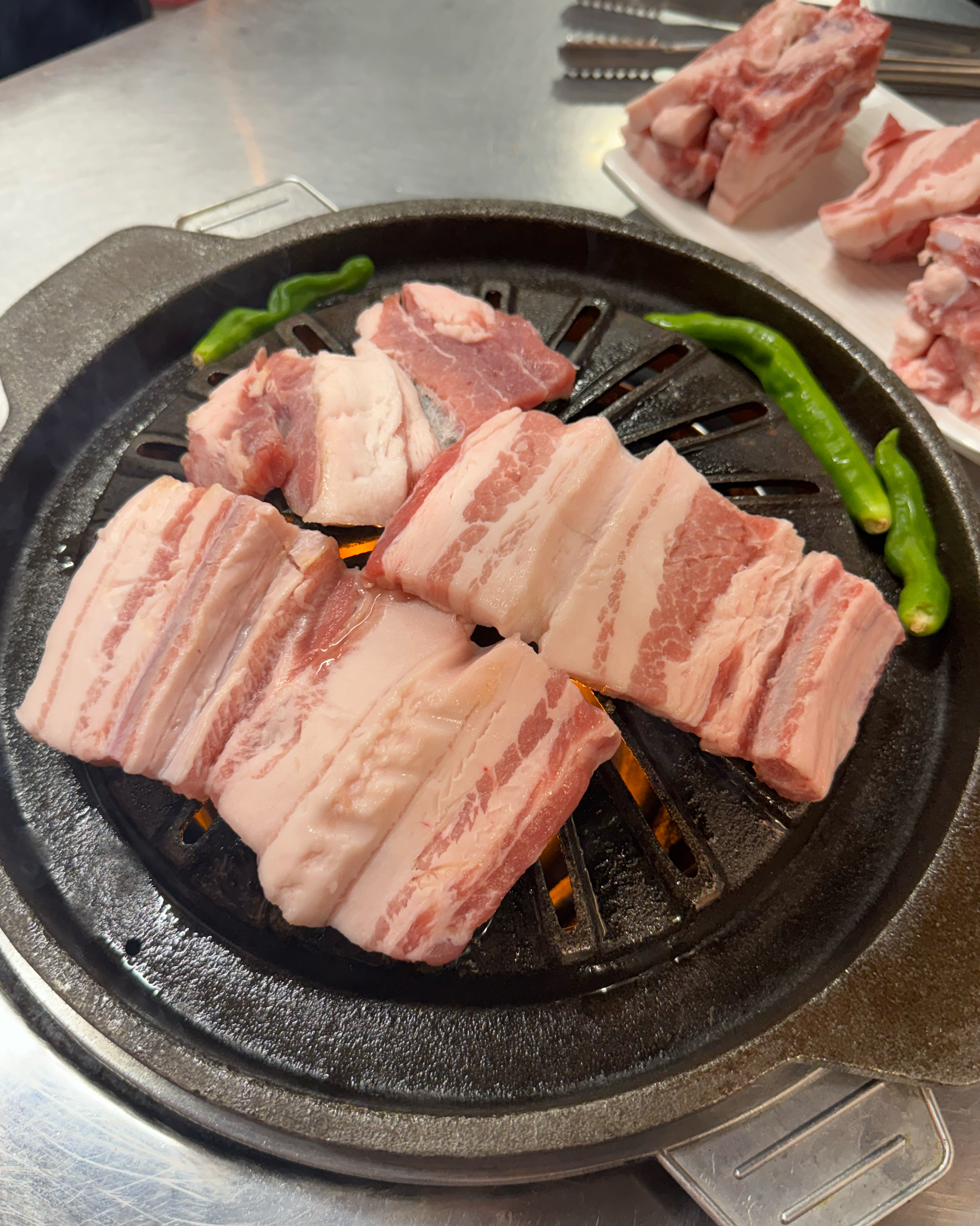 인천 생갈비 마찝 . - 인천 맛집 부암갈비
