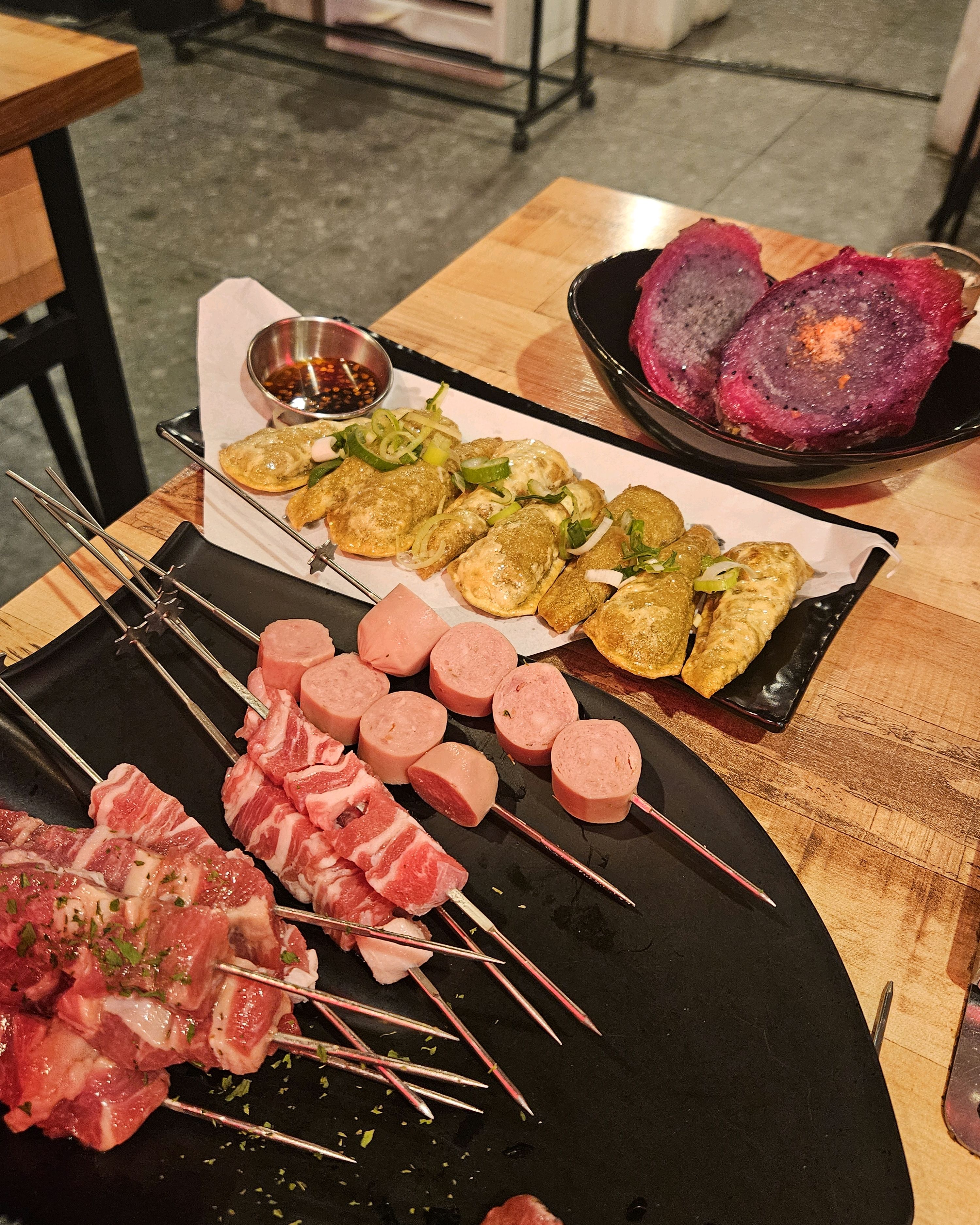 양꼬치 짱맛있어오  인생양꼬치!!! - 대전 맛집 하얼번