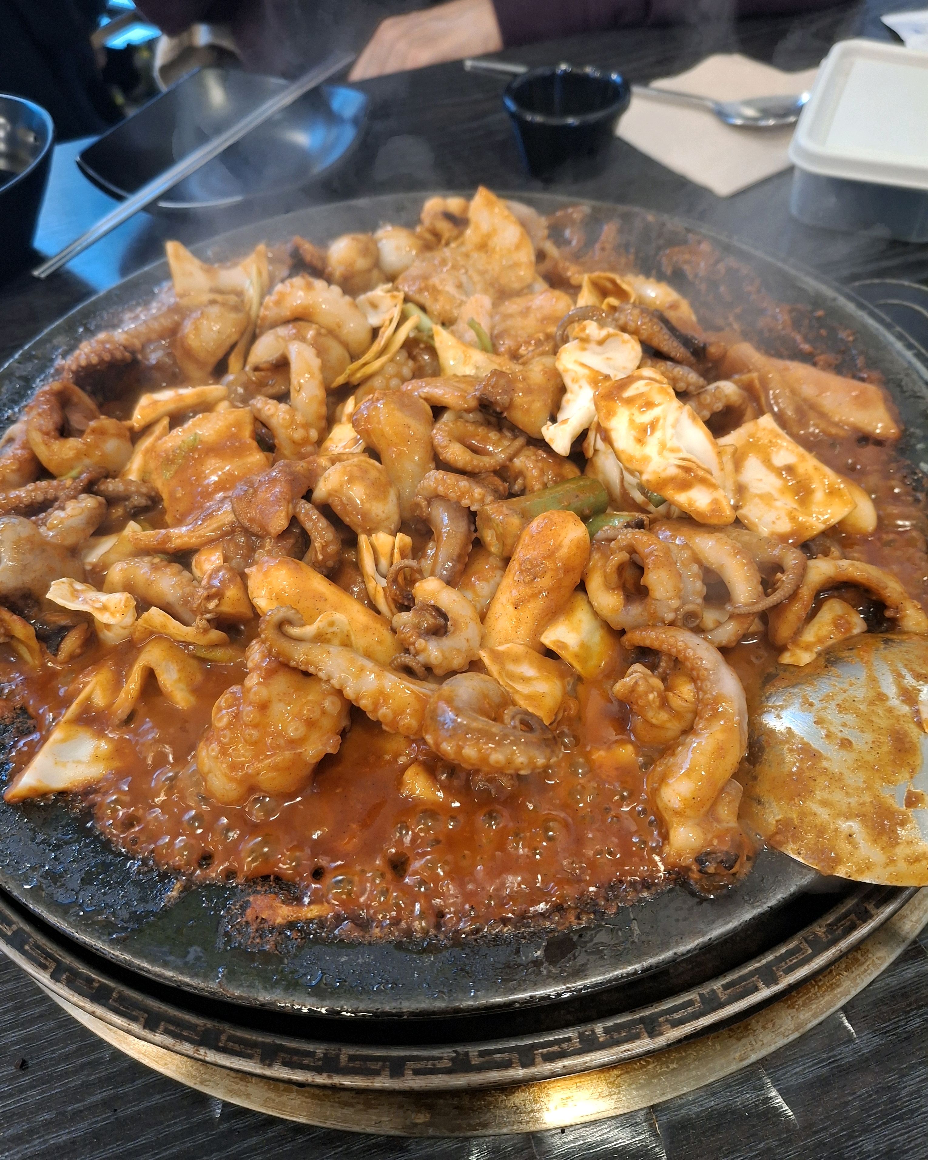 쫄깃쫄깃하고 너무 맛있어요 굳굳 - 제주 맛집 매우릉쭈꾸미 함덕점