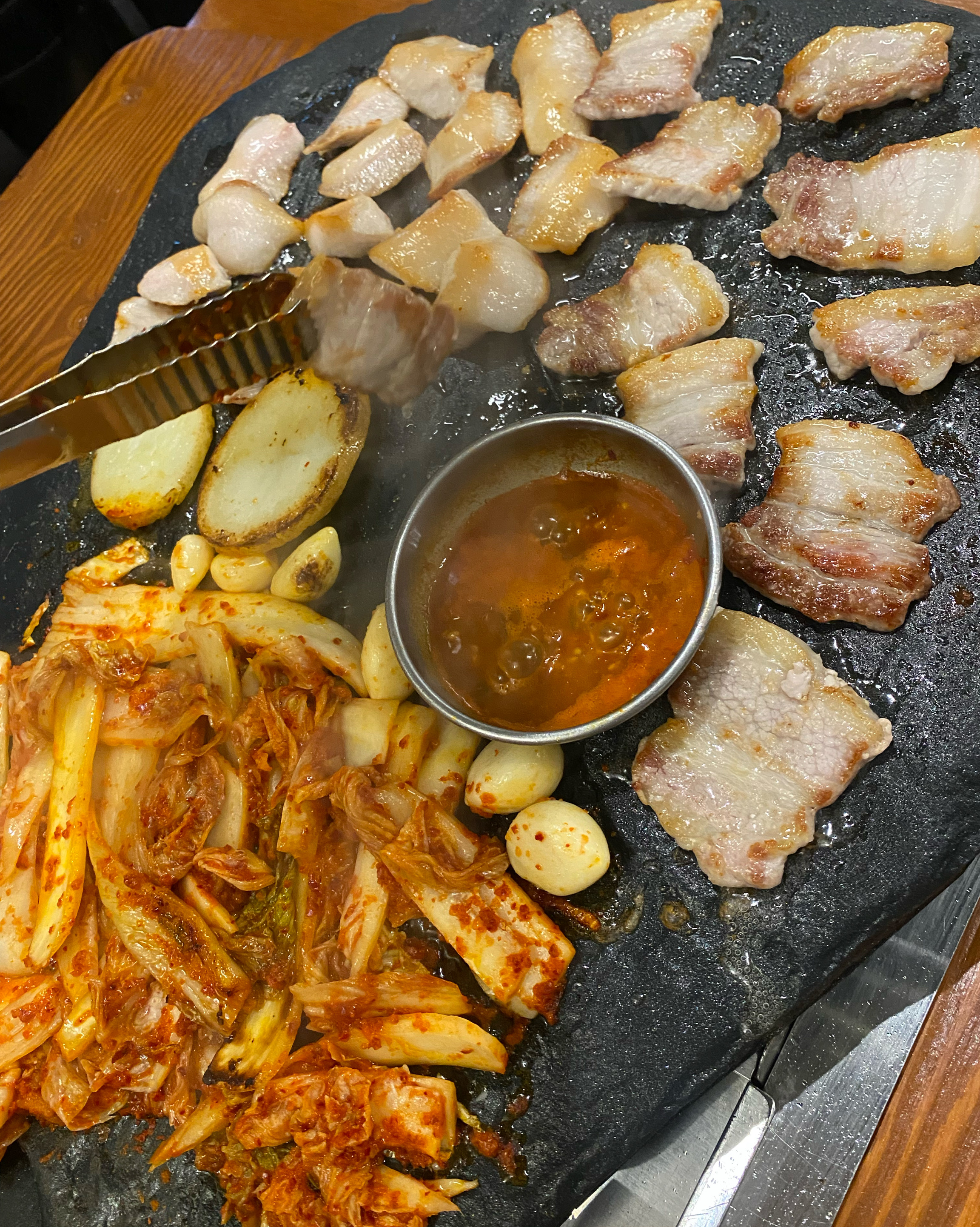 여기 최고예요! - 인천 맛집 석암생소금구이 송도타임스페이스점