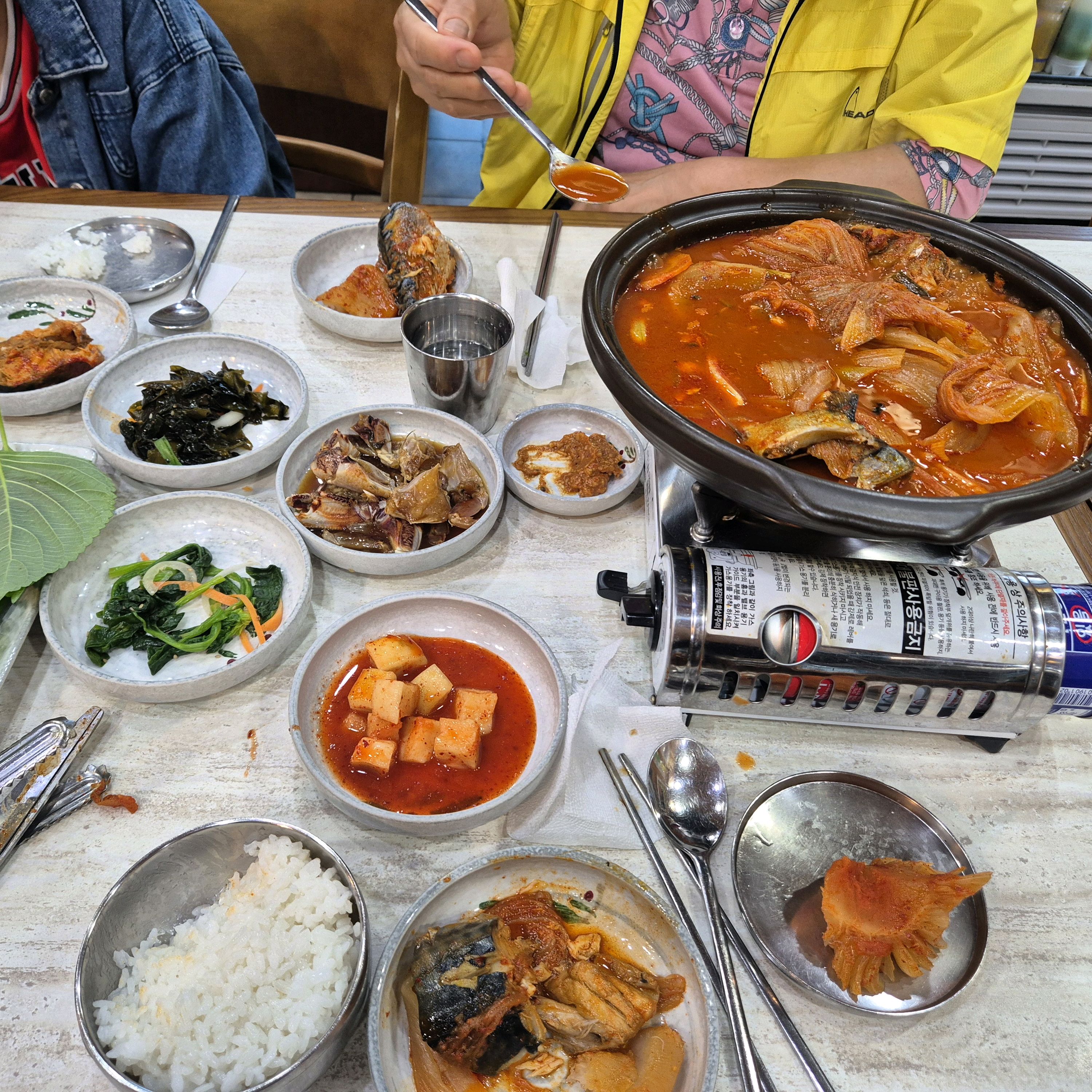 고등어쌈밥 - 제주 맛집 바다속고등어쌈밥 제주애월본점