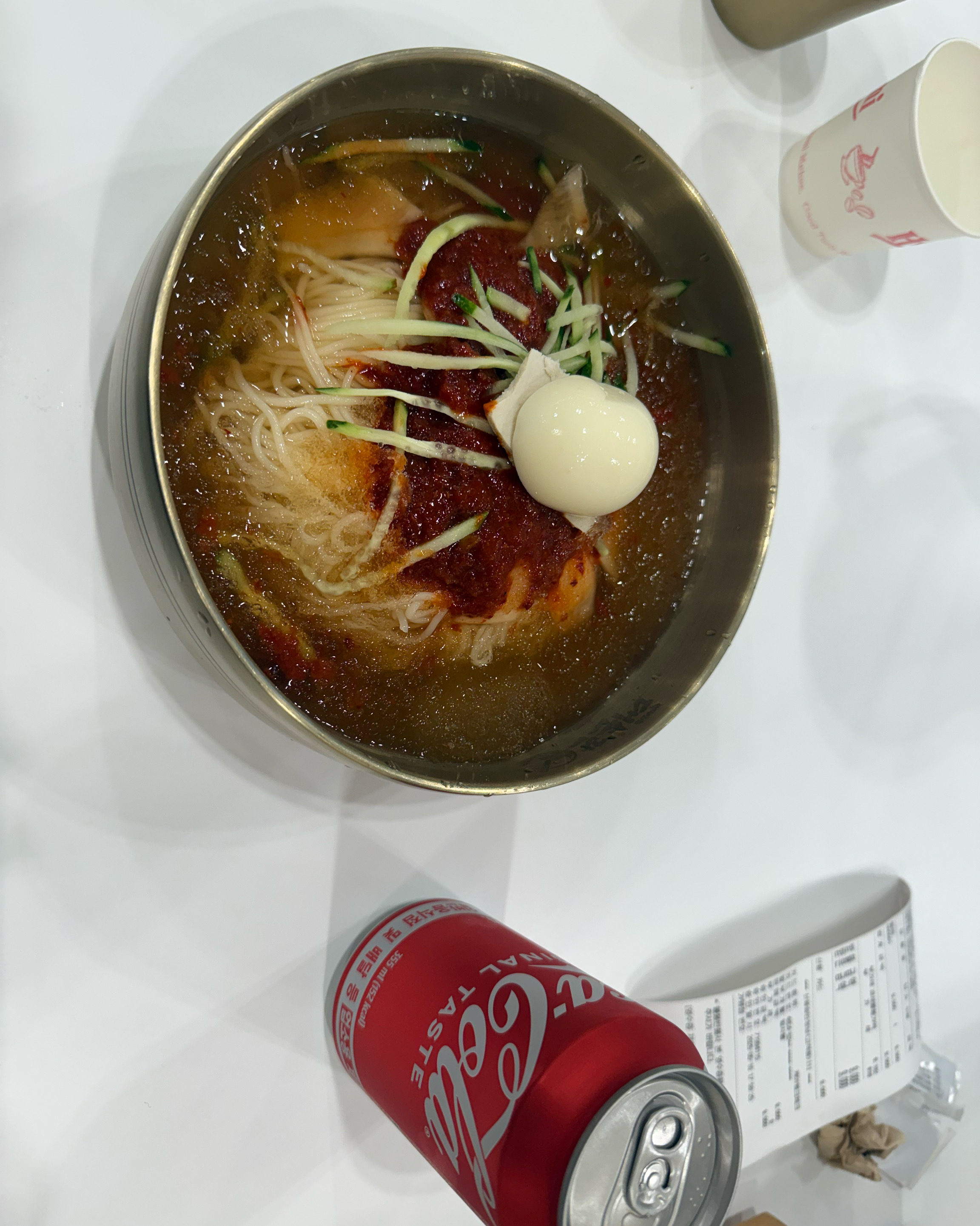 리뷰써서 콜라 겟했네요 ㅎㅎ - 대전 맛집 대손관 대전 서대전점