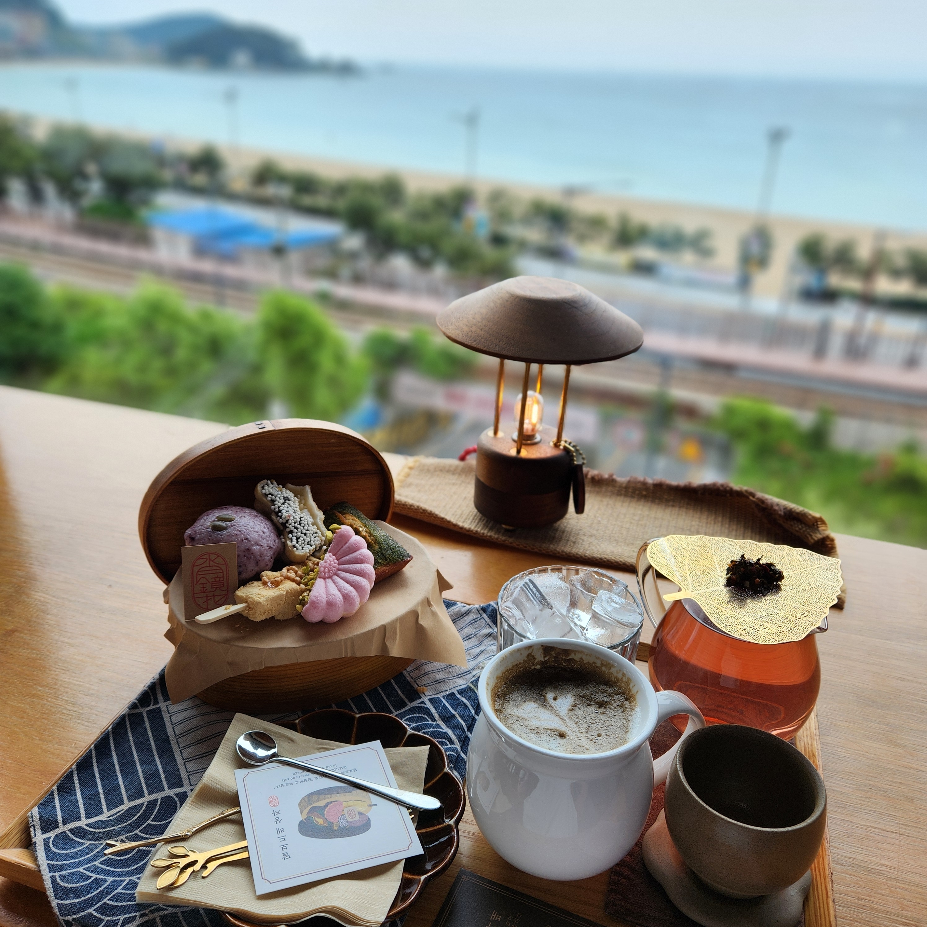 분위기 너무너무 좋고 디저트가 다 특이하고 맛있어용!! - 송정 맛집 수월경화