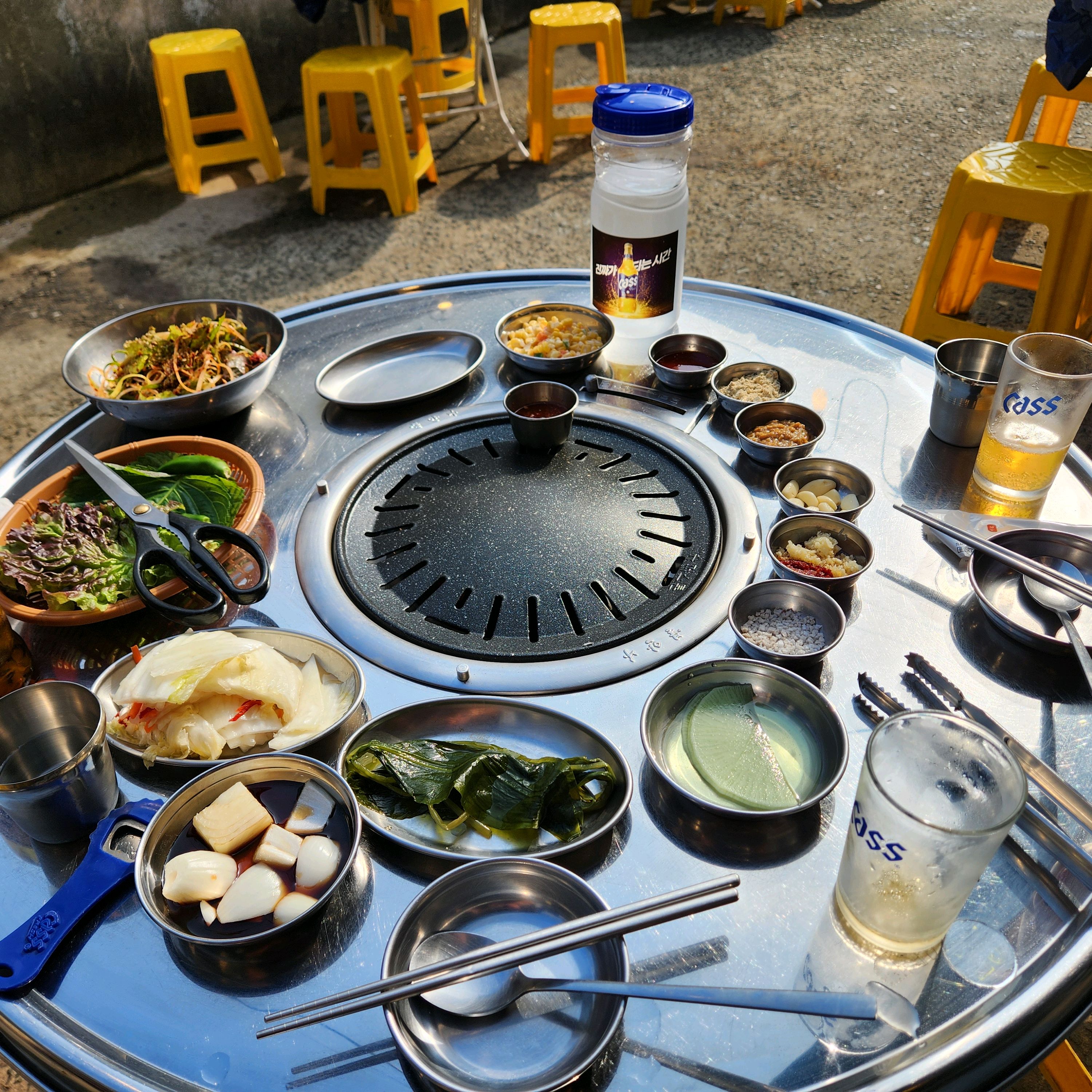 너무 더워지기전에 야장 찾다가 왔는데 진짜 좋네요. - 대구 맛집 유창숯불