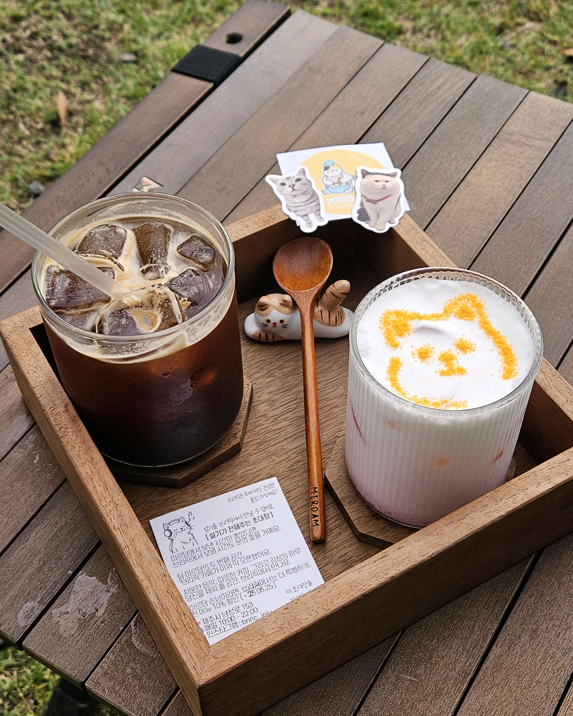 귀여운 냥이들 한가득 힐링 충전❣️❣️ - 제주 맛집 미르담
