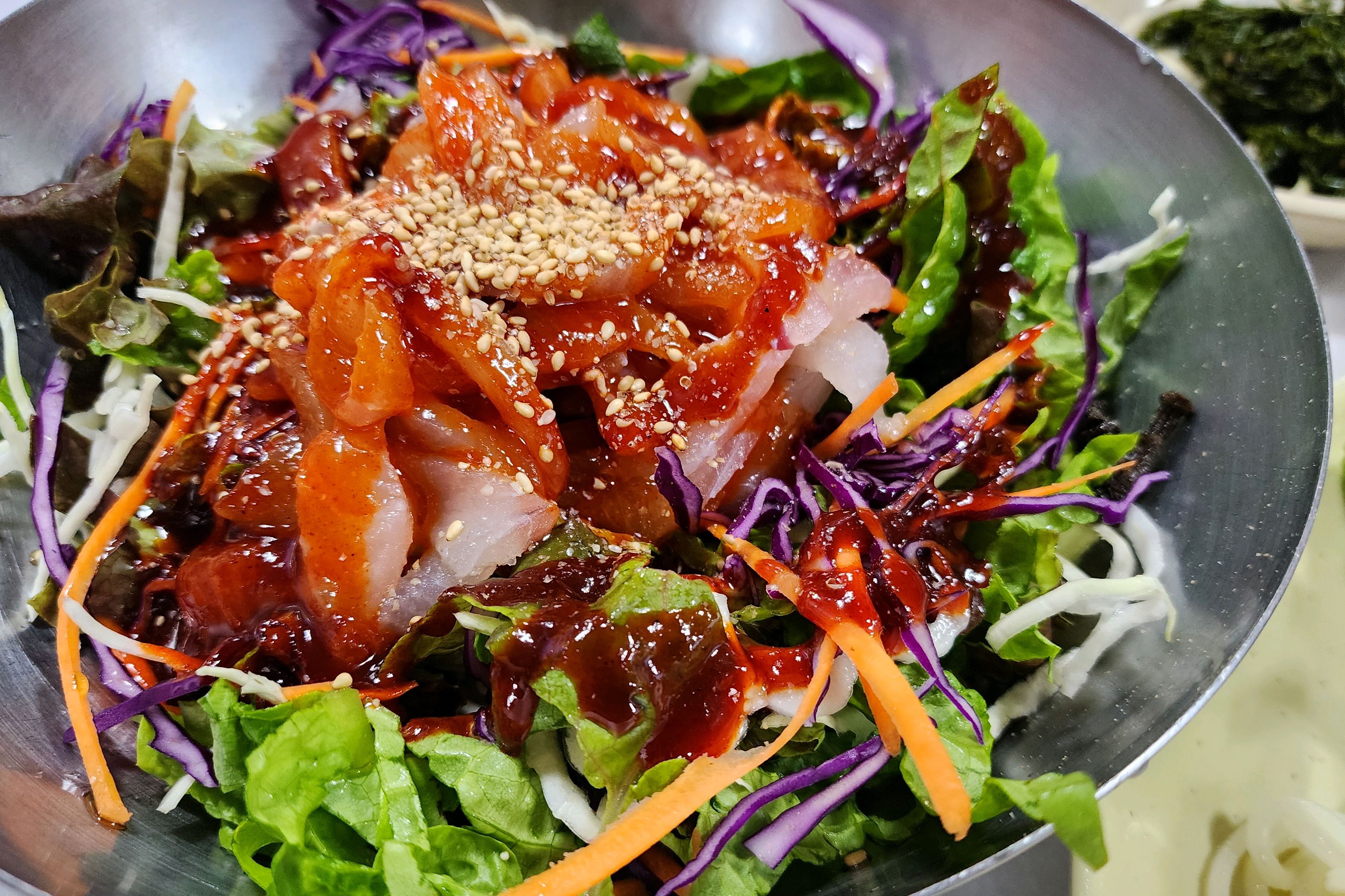 제 입맛엔 많이 달았지만 왜 인기있는지 알겠더라고요. - 제주 맛집 해녀촌