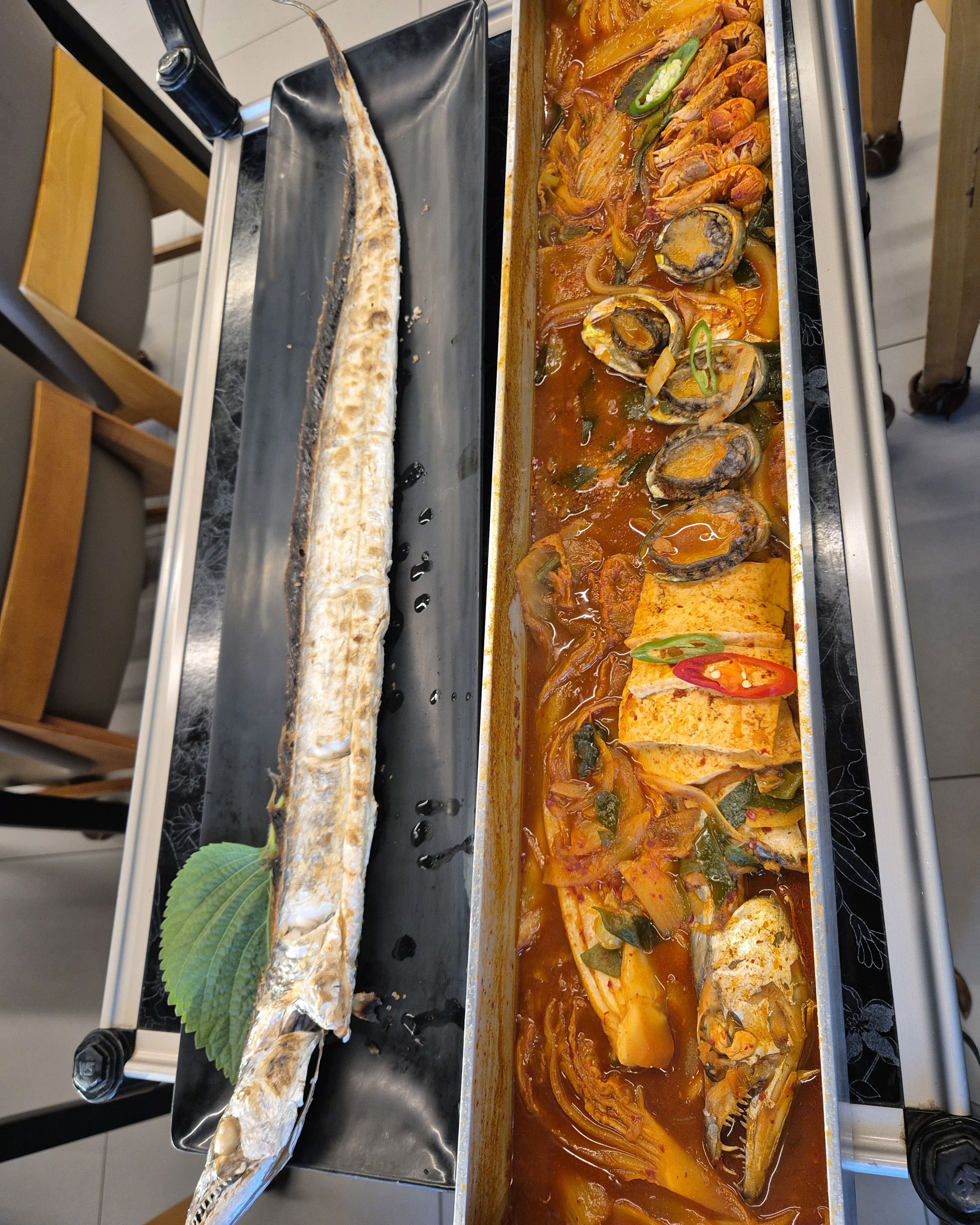 너무 맛있어용.^^ - 제주 맛집 제주도 해녀세자매 협재본점