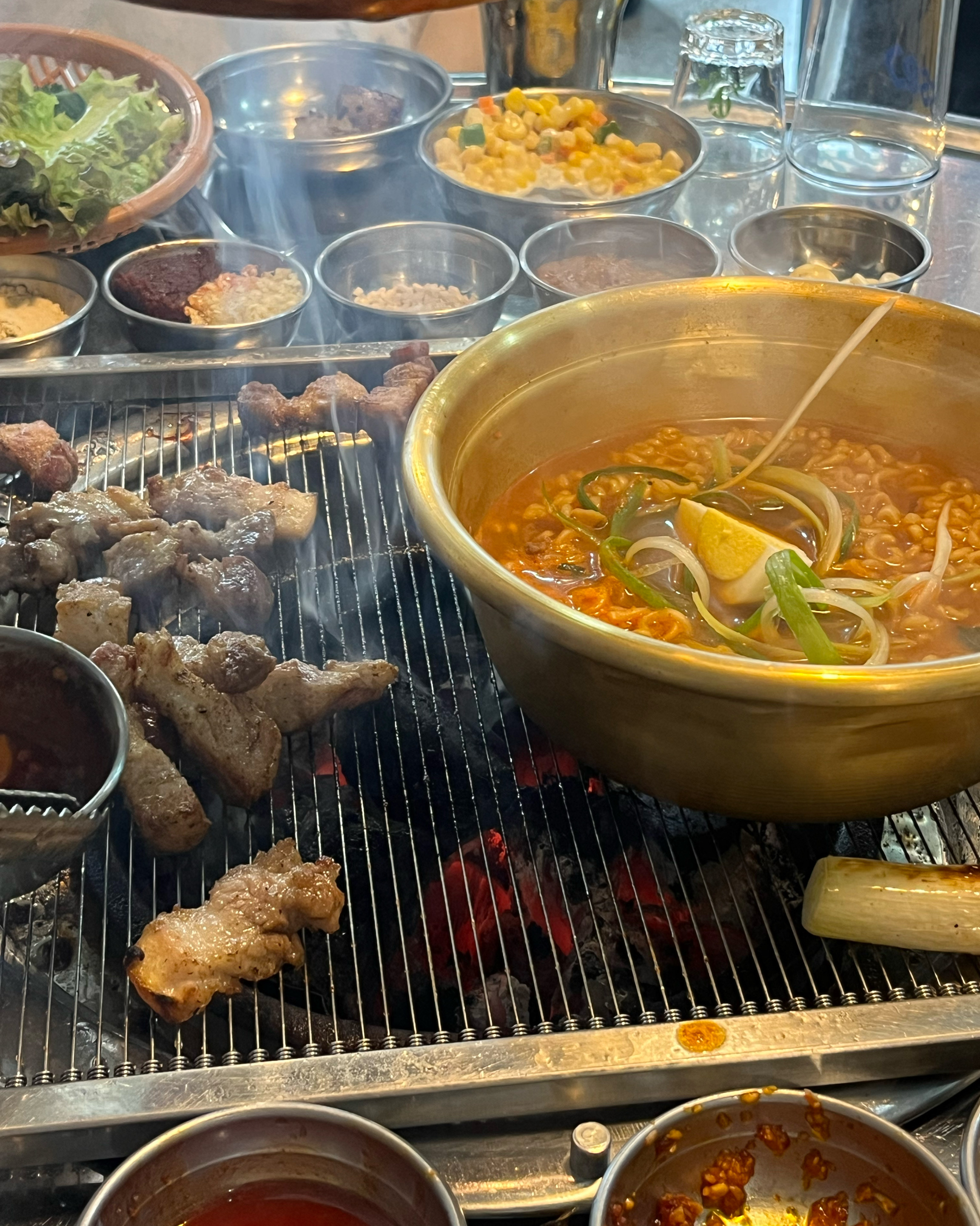 너무 맛잇고 친절해요! 삼겹살이 맛잇어요!!!👍 - 대구 맛집 유창숯불